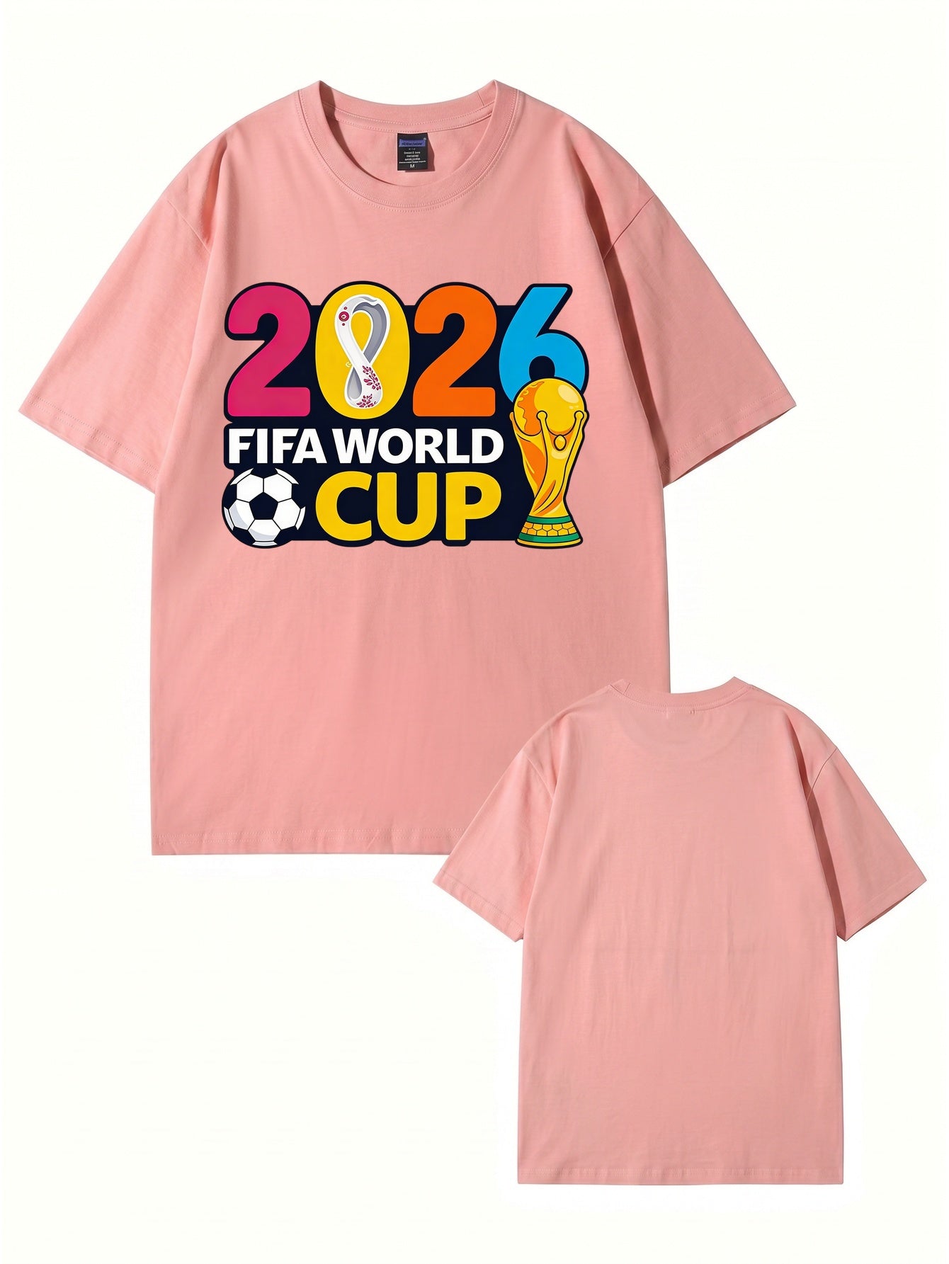 2026 FIFA World Cup Graphic T-Shirt - Premium 200gsm Cotton Tee