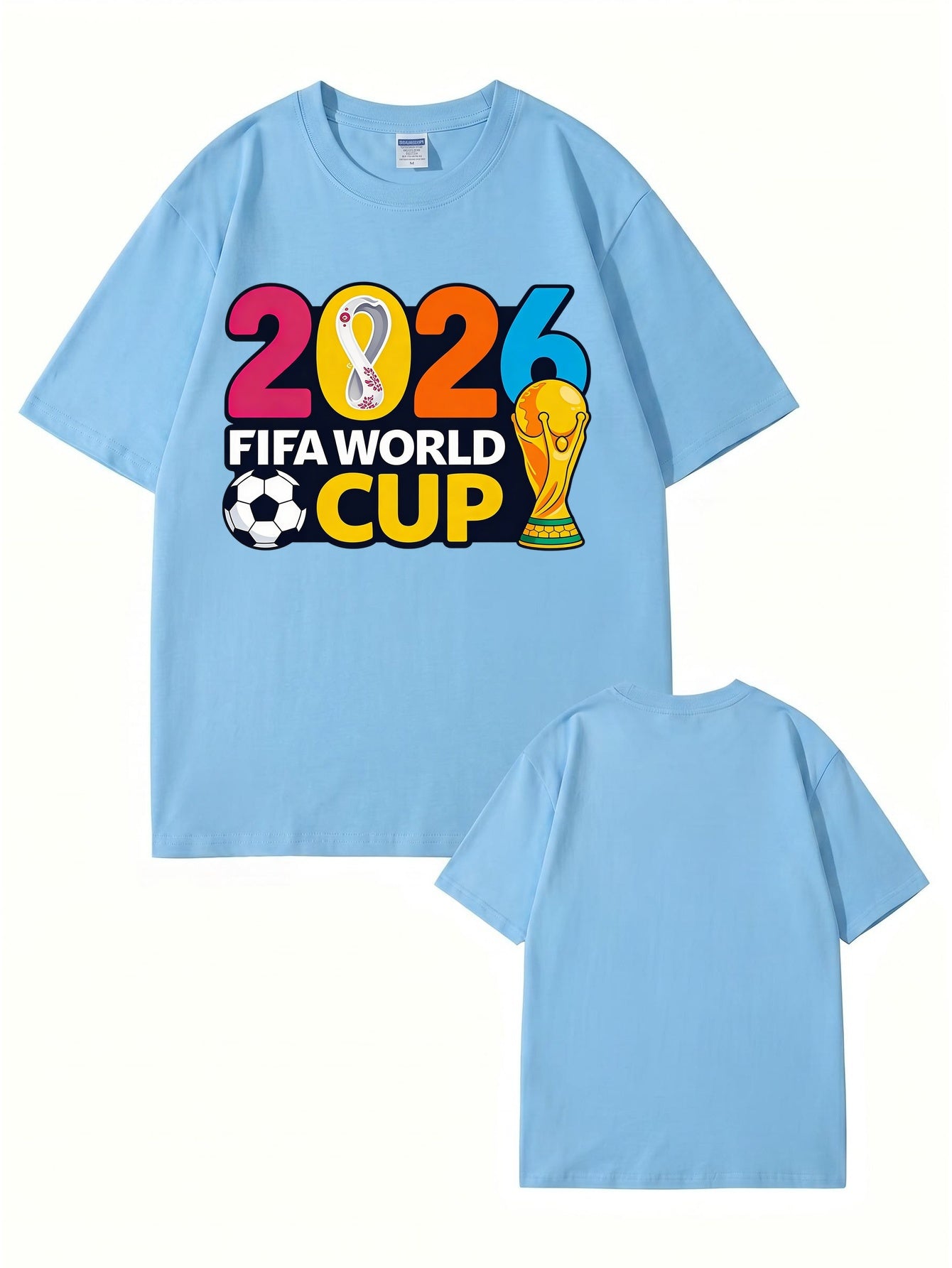 2026 FIFA World Cup Graphic T-Shirt - Premium 200gsm Cotton Tee