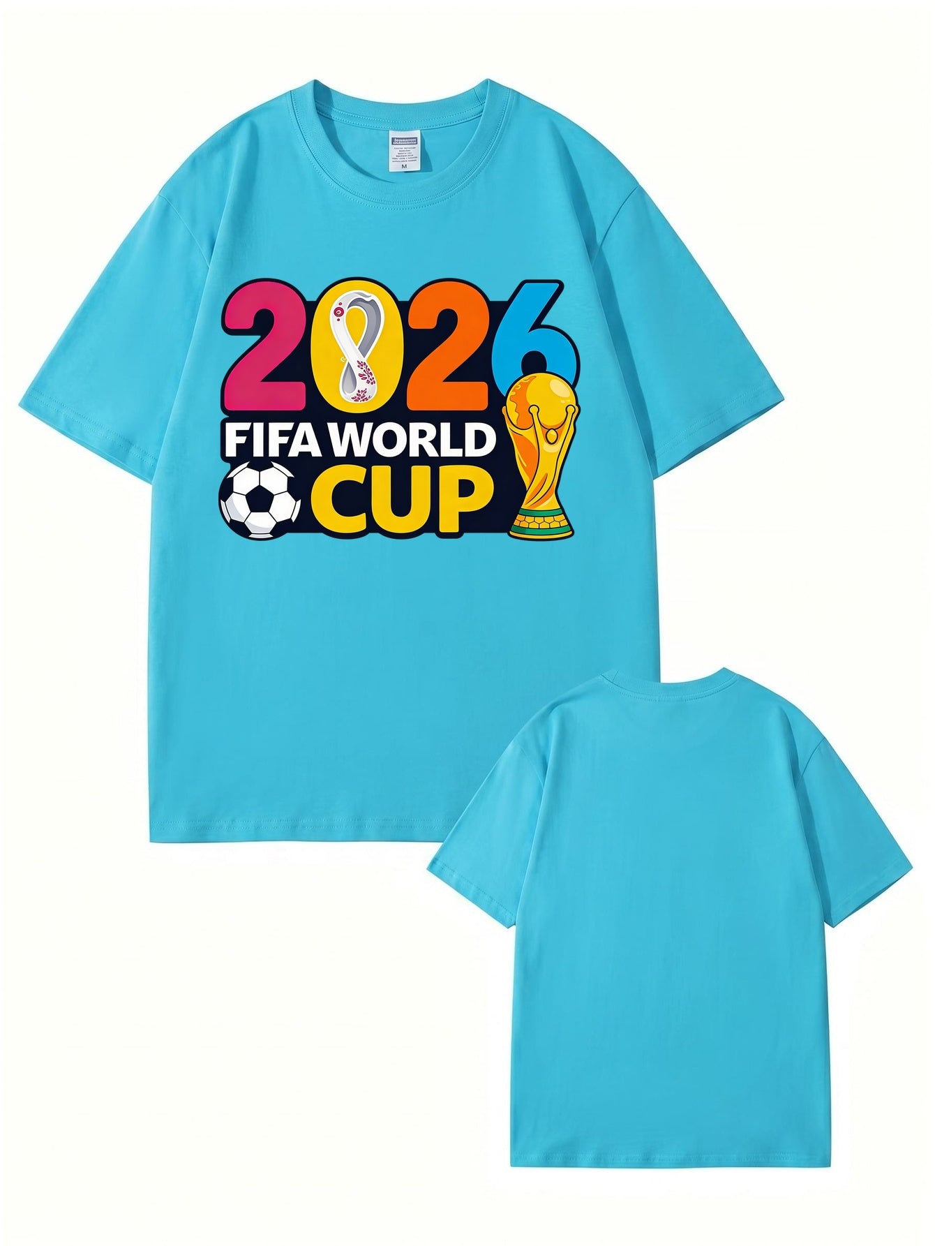 2026 FIFA World Cup Graphic T-Shirt - Premium 200gsm Cotton Tee