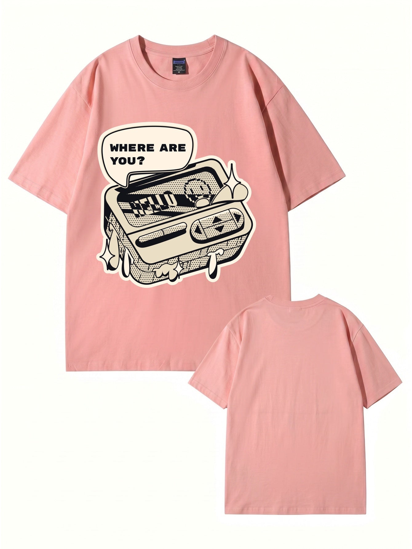 Where Are You Retro Gaming Console Graphic T-Shirt