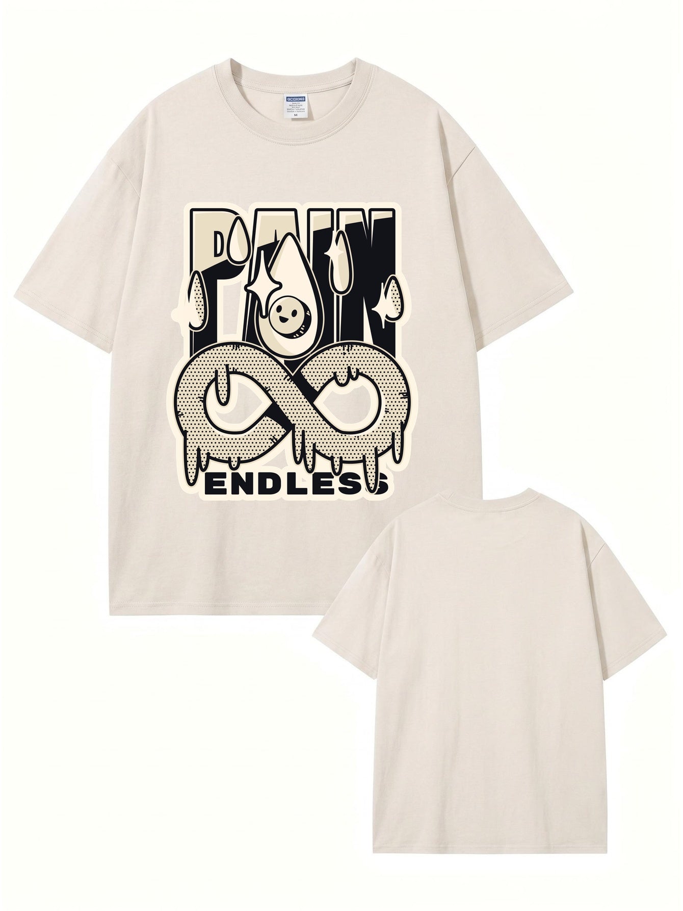 Endless Pain Vintage Washed Heavyweight Graphic T-Shirt