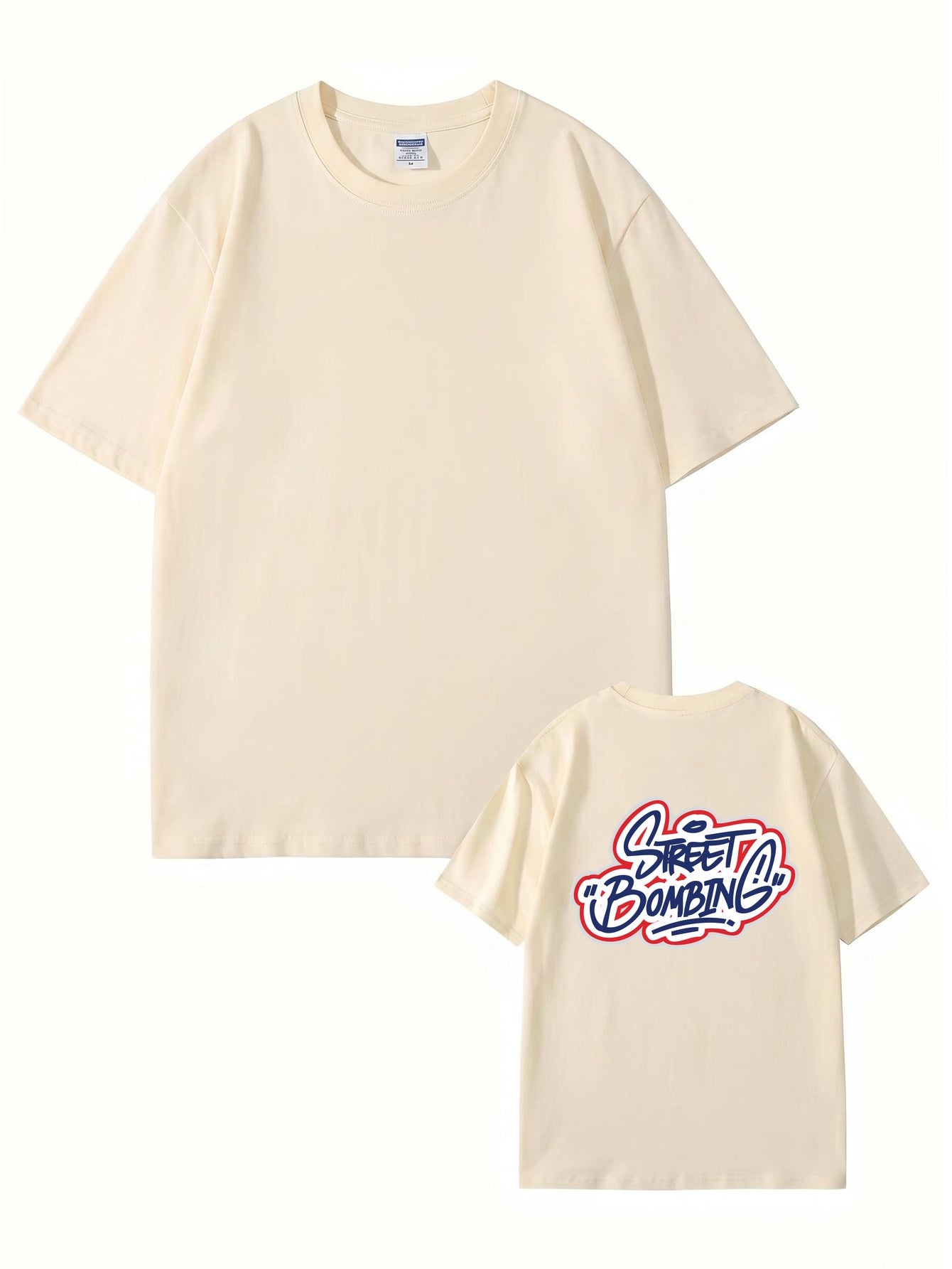 Street Bombing Graffiti Graphic T-Shirt - Premium 200GSM Cotton Tee