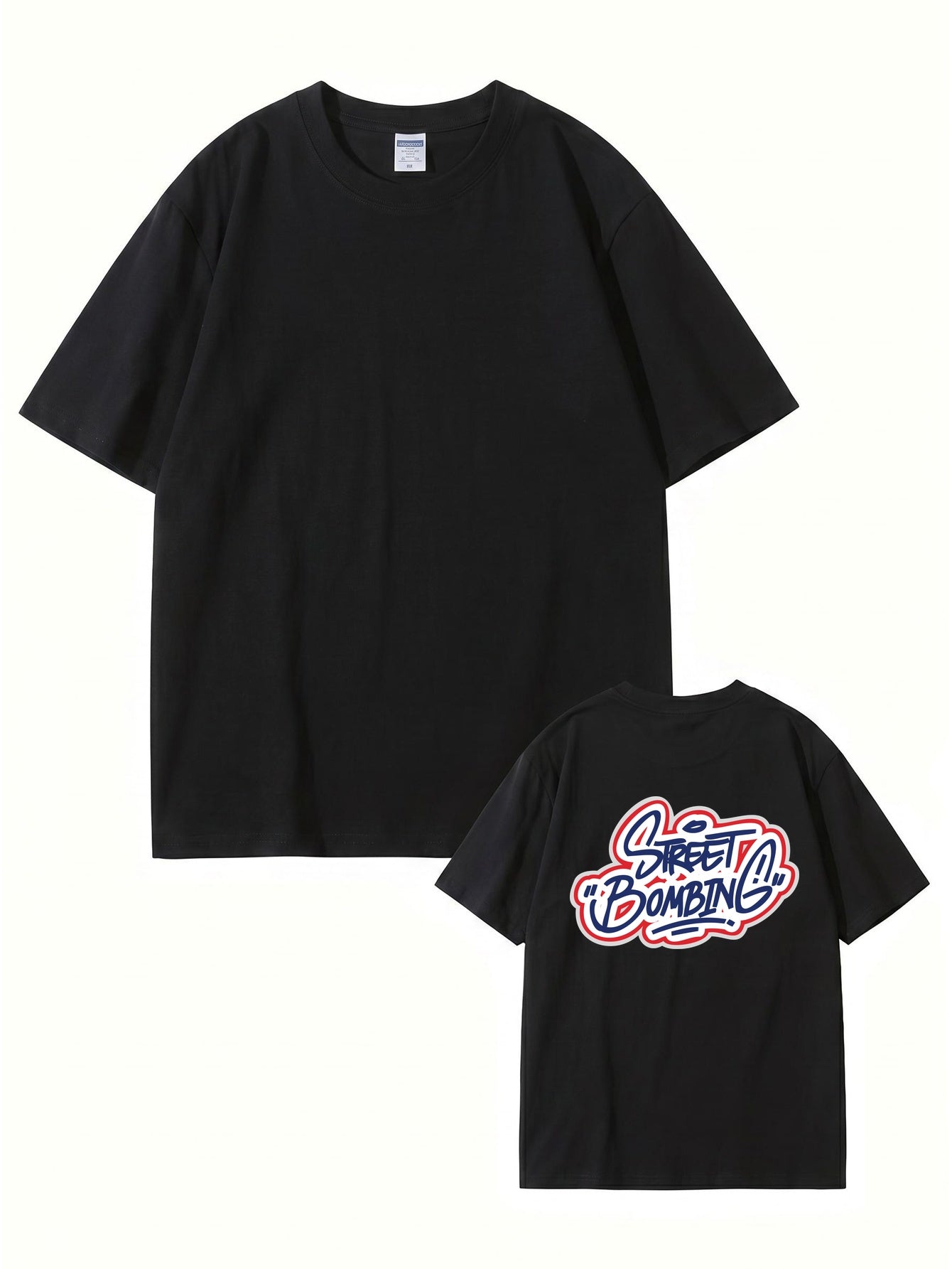 Street Bombing Graffiti Graphic T-Shirt - Premium 200GSM Cotton Tee