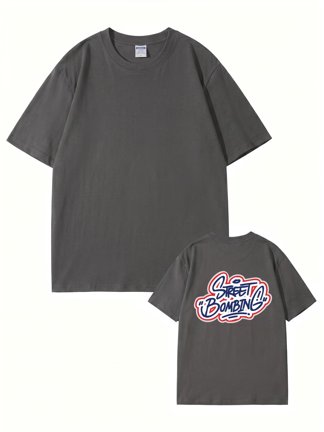 Street Bombing Graffiti Graphic T-Shirt - Premium 200GSM Cotton Tee