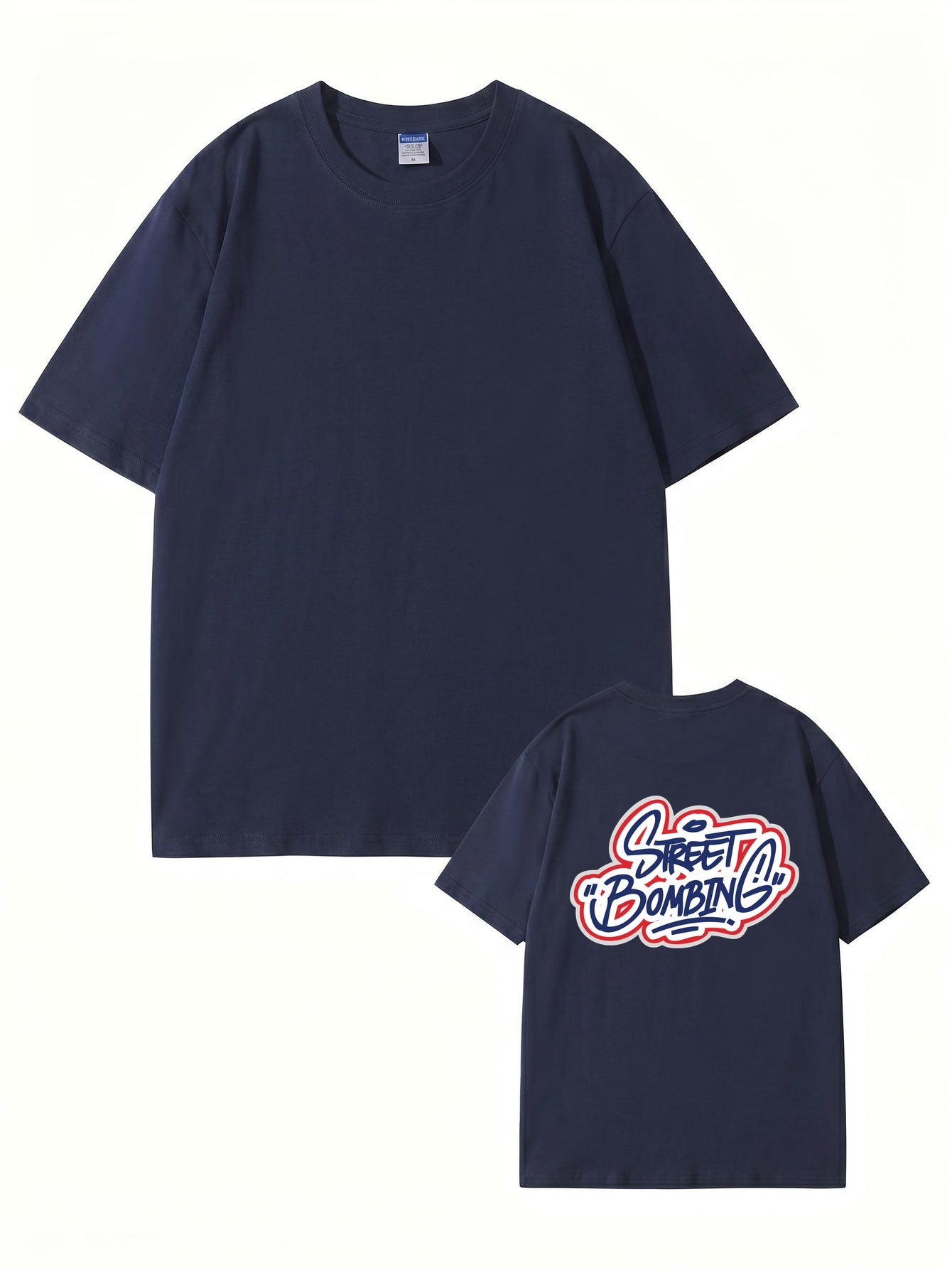 Street Bombing Graffiti Graphic T-Shirt - Premium 200GSM Cotton Tee