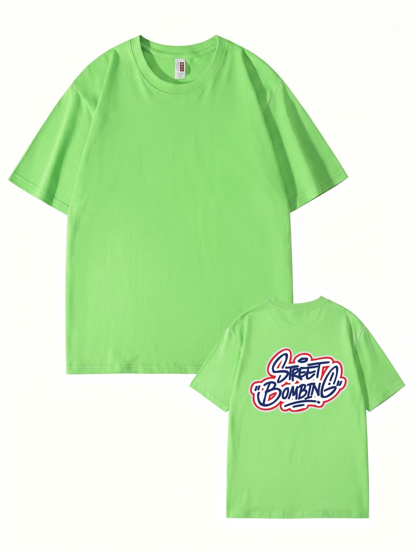 Street Bombing Graffiti Graphic T-Shirt - Premium 200GSM Cotton Tee