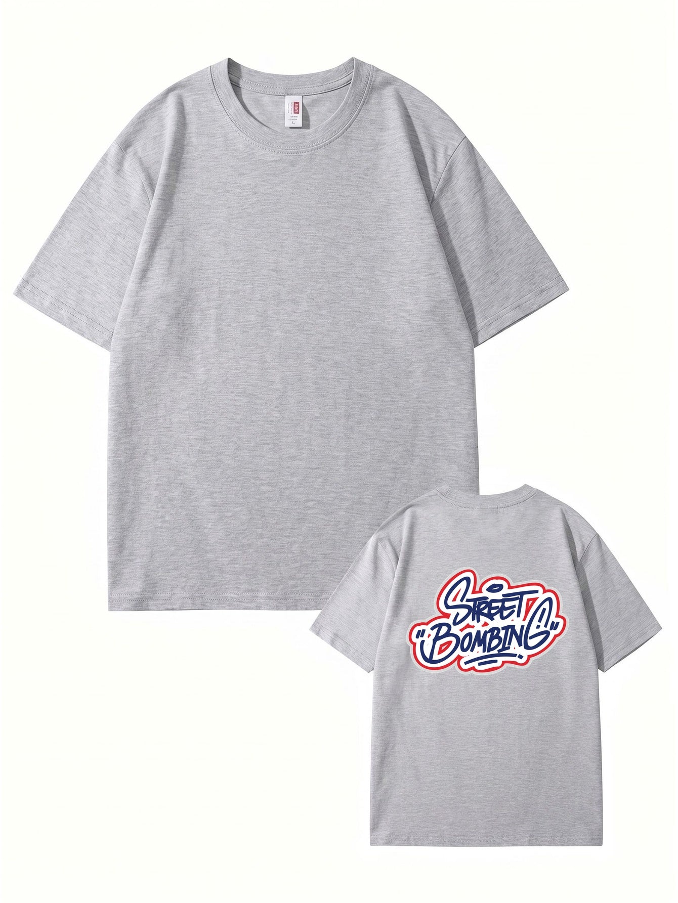 Street Bombing Graffiti Graphic T-Shirt - Premium 200GSM Cotton Tee