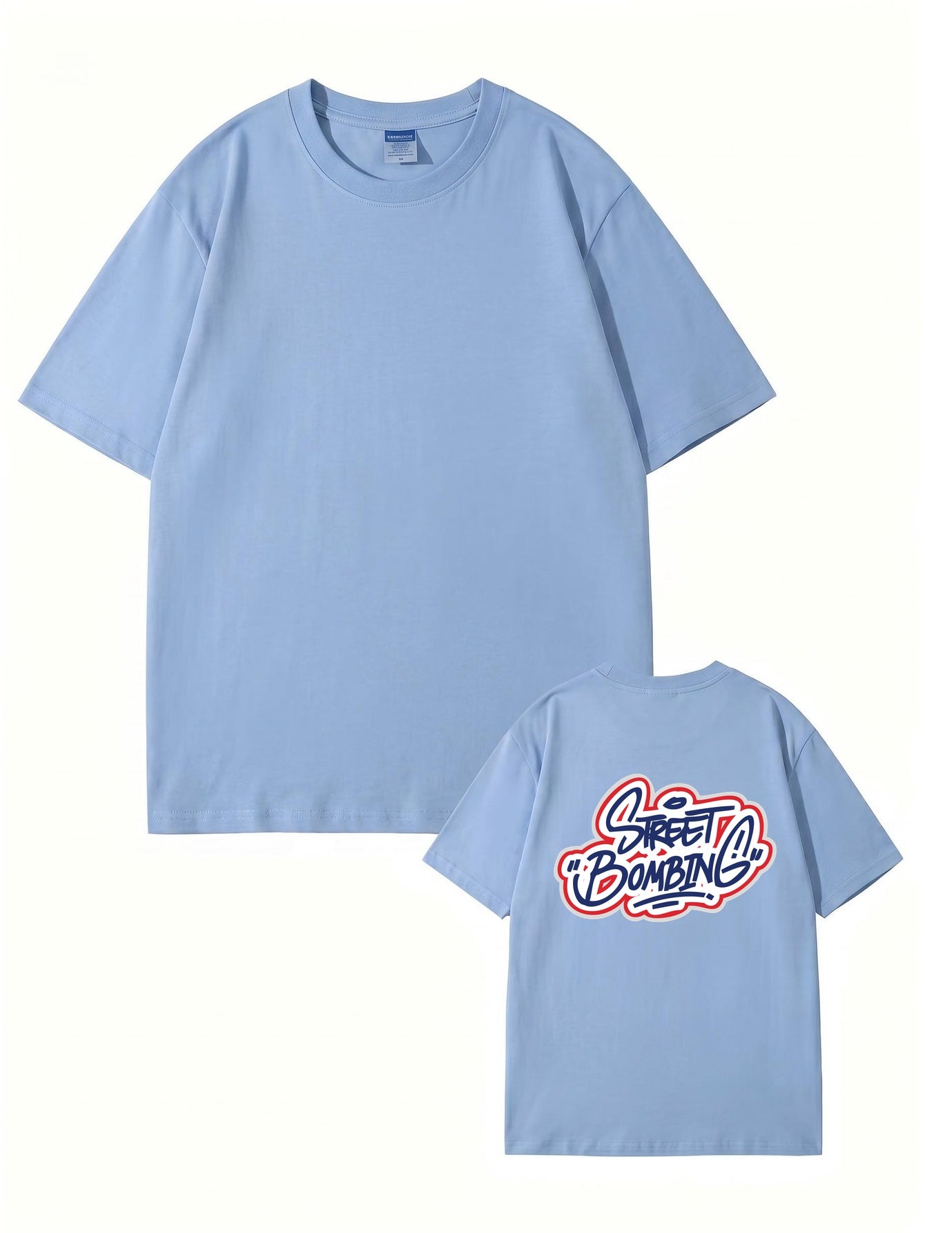 Street Bombing Graffiti Graphic T-Shirt - Premium 200GSM Cotton Tee