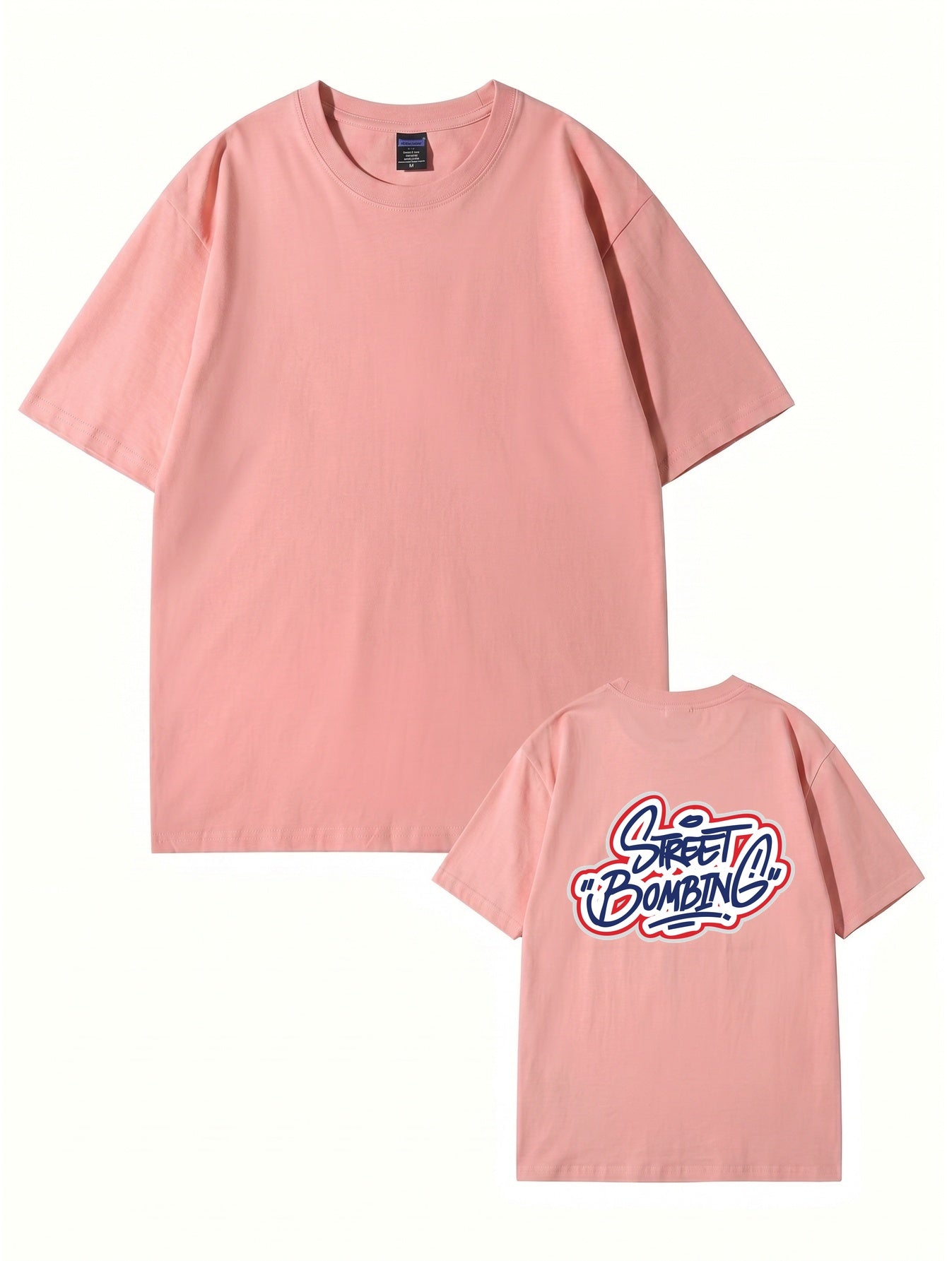 Street Bombing Graffiti Graphic T-Shirt - Premium 200GSM Cotton Tee