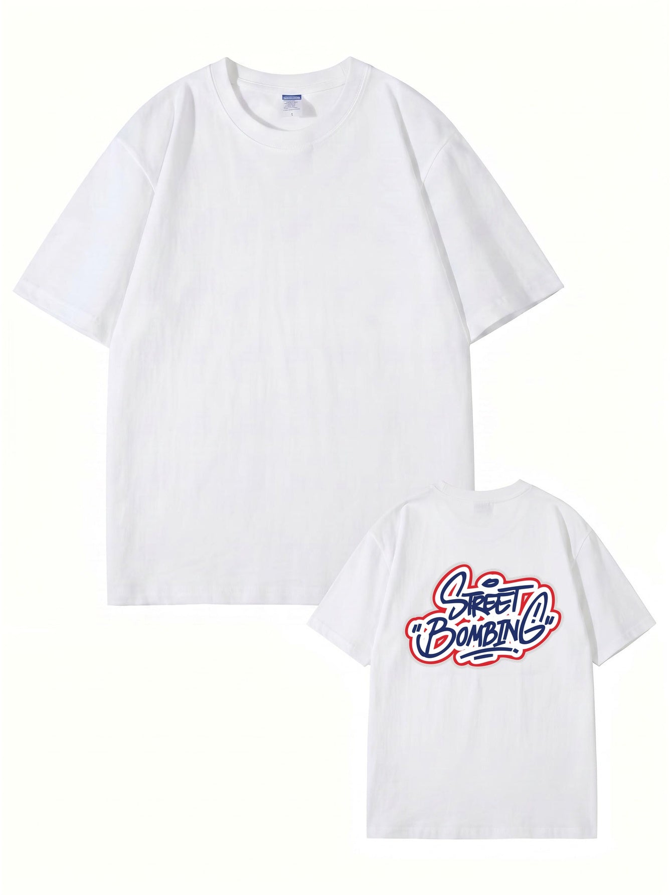 Street Bombing Graffiti Graphic T-Shirt - Premium 200GSM Cotton Tee