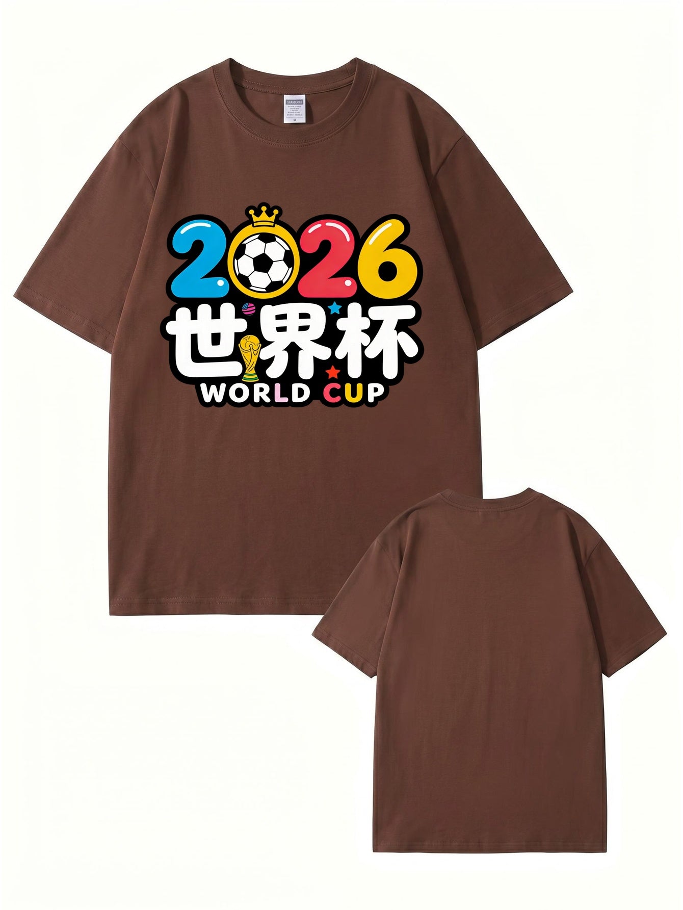 2026 World Cup Soccer Graphic T-Shirt - Premium Cotton Tee