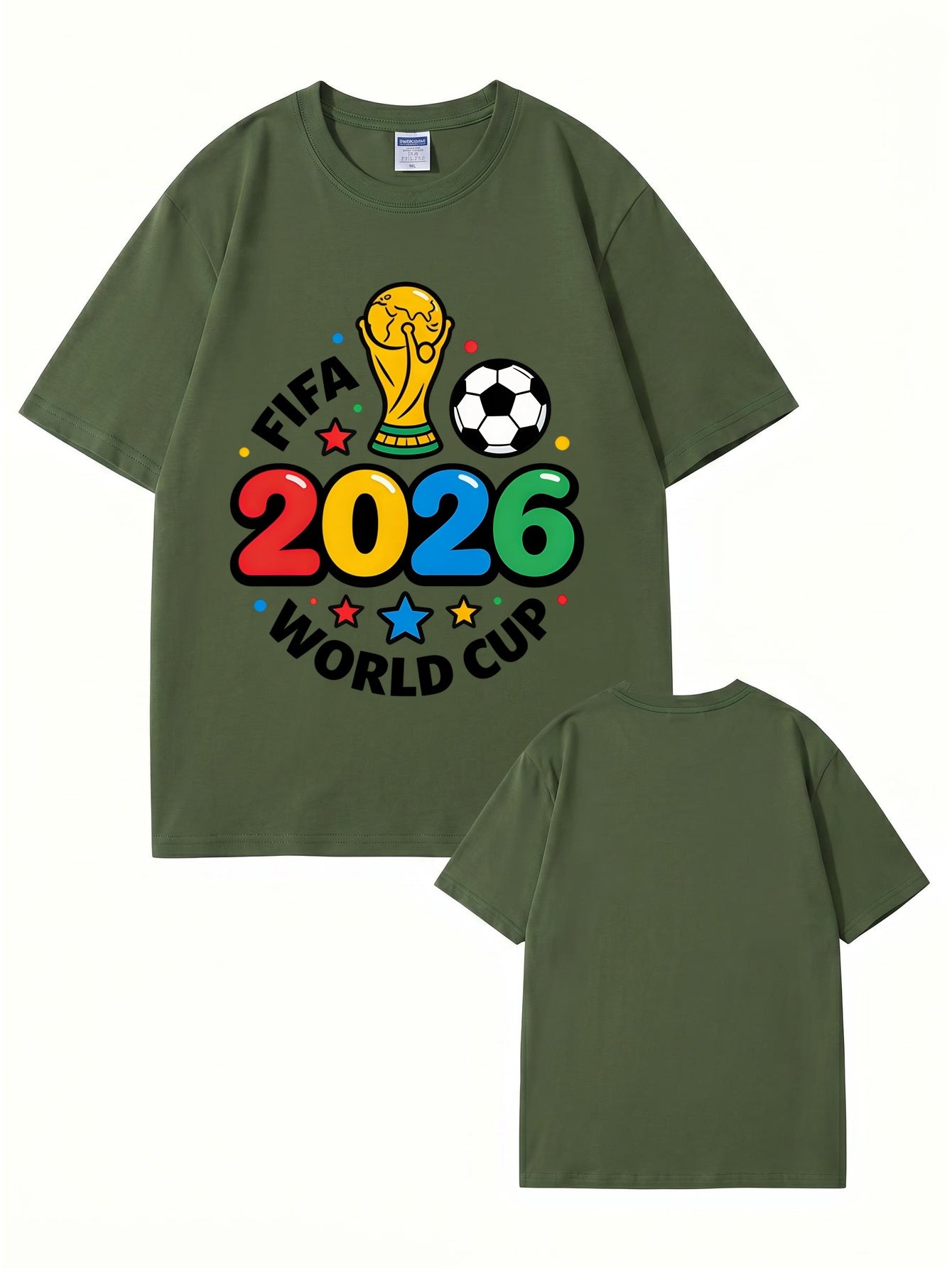 2026 FIFA World Cup Graphic T-Shirt - Soccer Fan Tournament Apparel