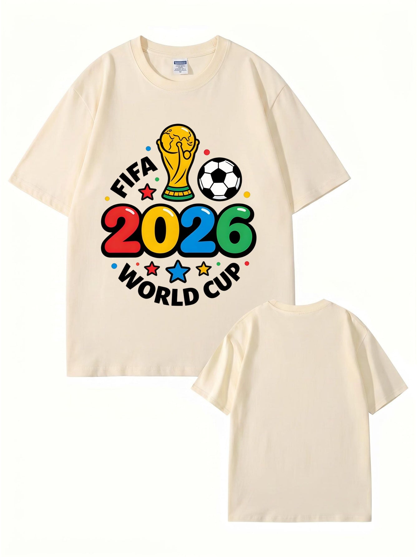 2026 FIFA World Cup Graphic T-Shirt - Soccer Fan Tournament Apparel