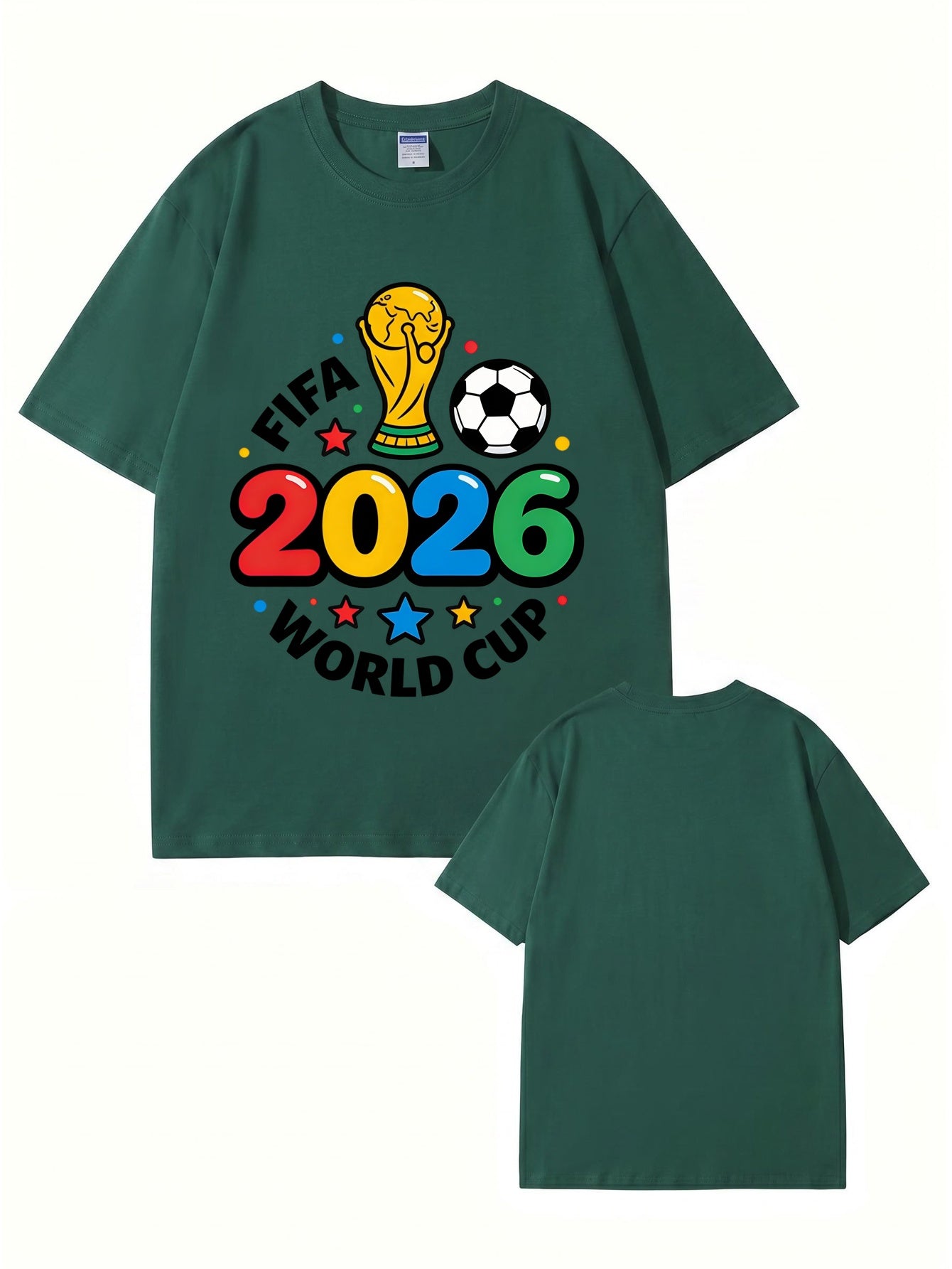 2026 FIFA World Cup Graphic T-Shirt - Soccer Fan Tournament Apparel