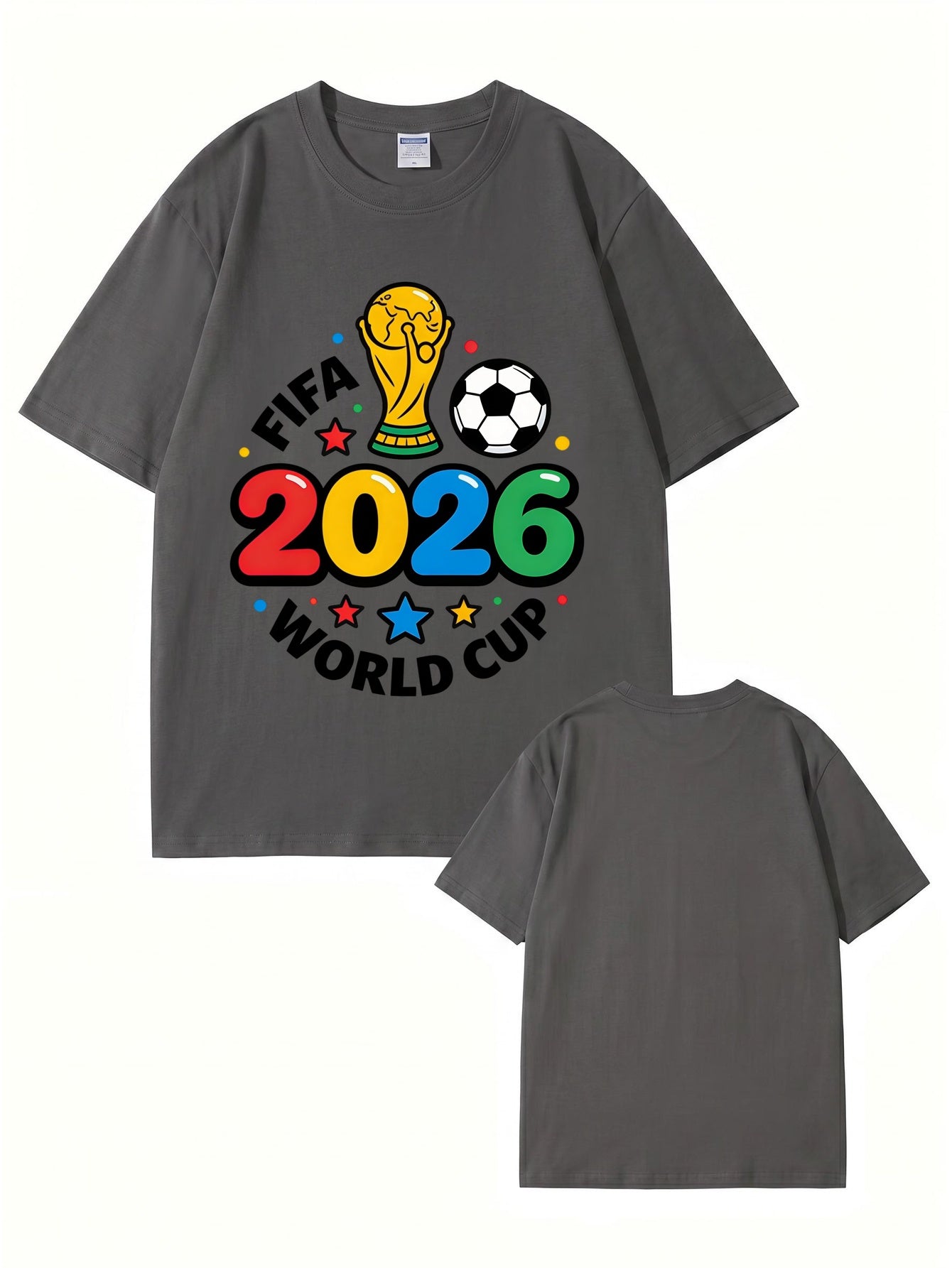 2026 FIFA World Cup Graphic T-Shirt - Soccer Fan Tournament Apparel