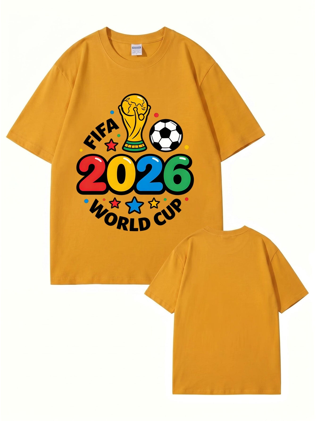 2026 FIFA World Cup Graphic T-Shirt - Soccer Fan Tournament Apparel
