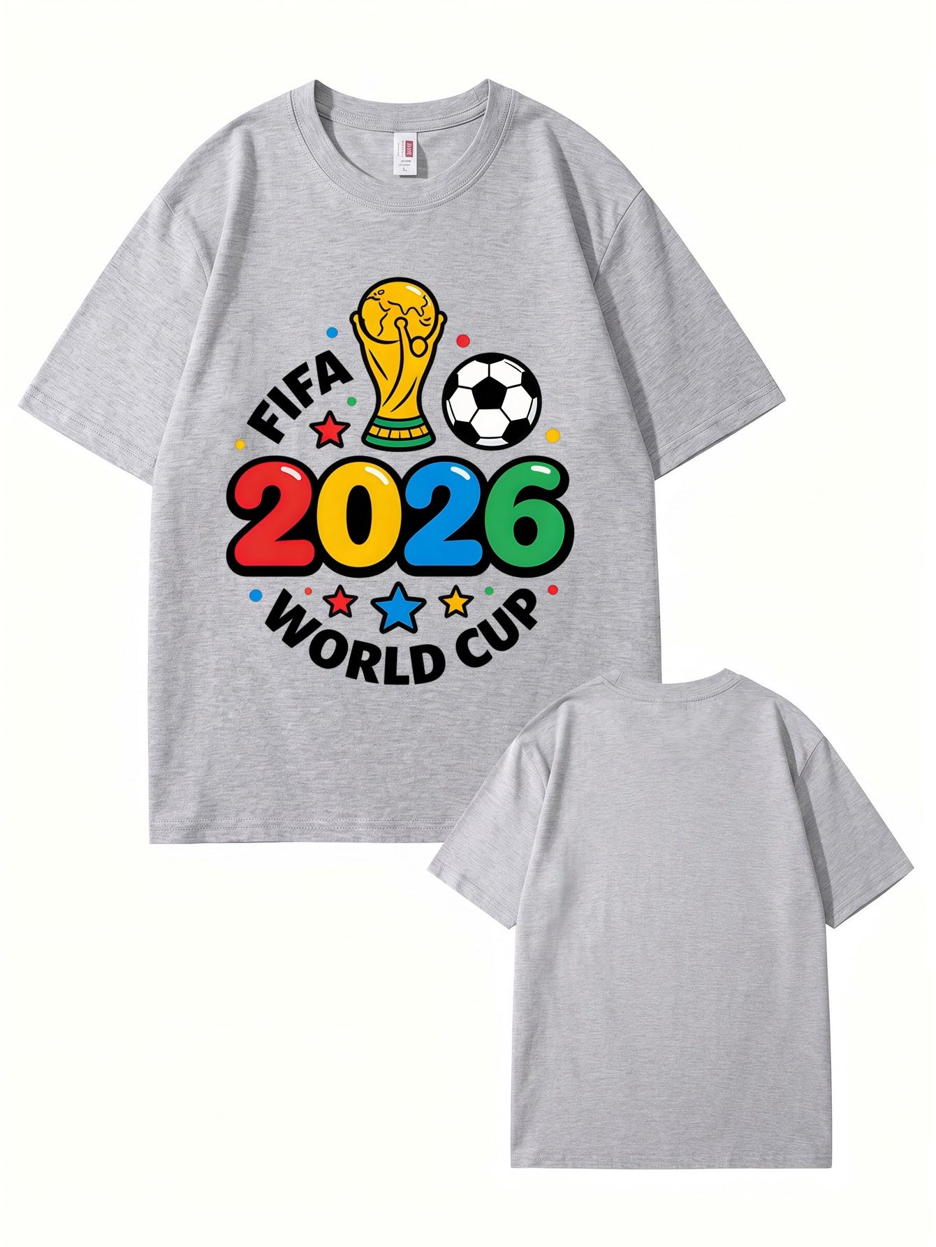 2026 FIFA World Cup Graphic T-Shirt - Soccer Fan Tournament Apparel