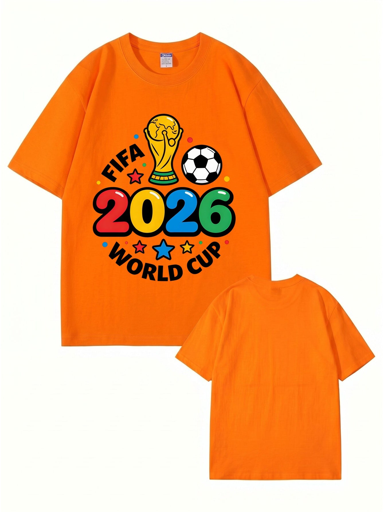 2026 FIFA World Cup Graphic T-Shirt - Soccer Fan Tournament Apparel