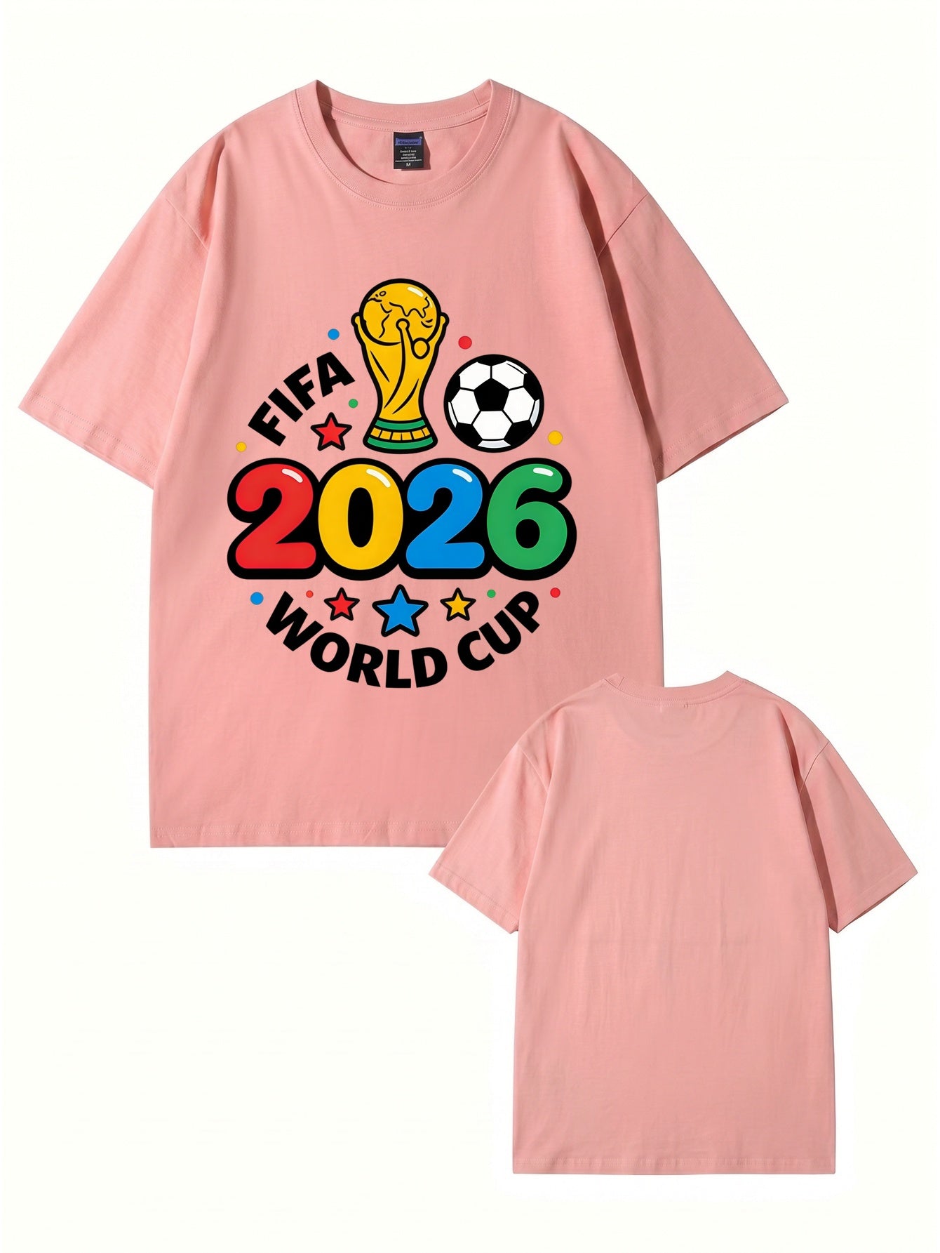 2026 FIFA World Cup Graphic T-Shirt - Soccer Fan Tournament Apparel