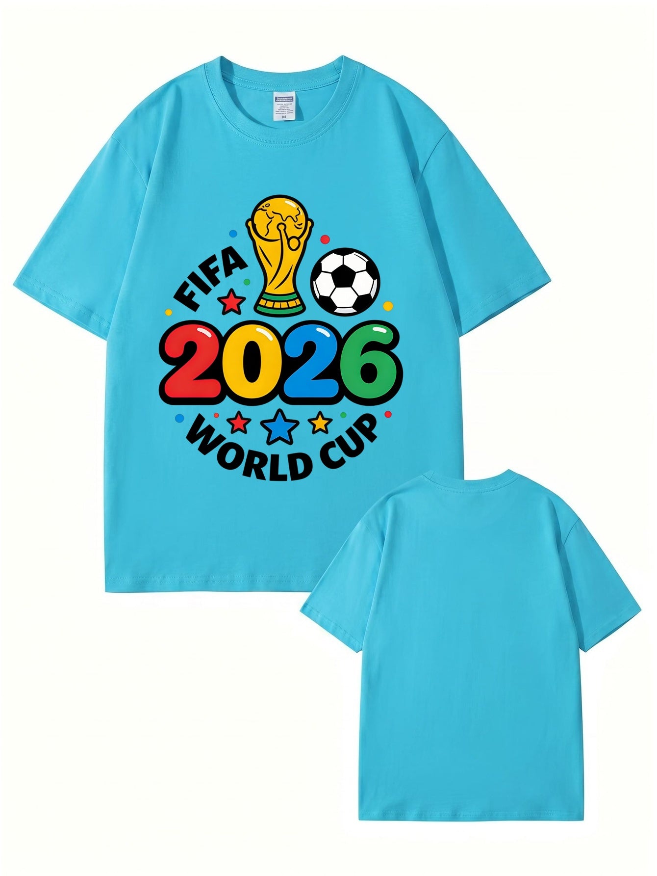 2026 FIFA World Cup Graphic T-Shirt - Soccer Fan Tournament Apparel