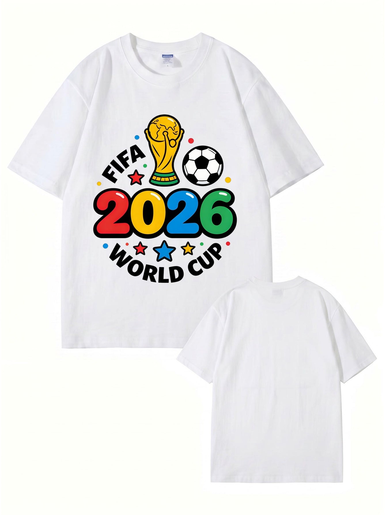 2026 FIFA World Cup Graphic T-Shirt - Soccer Fan Tournament Apparel