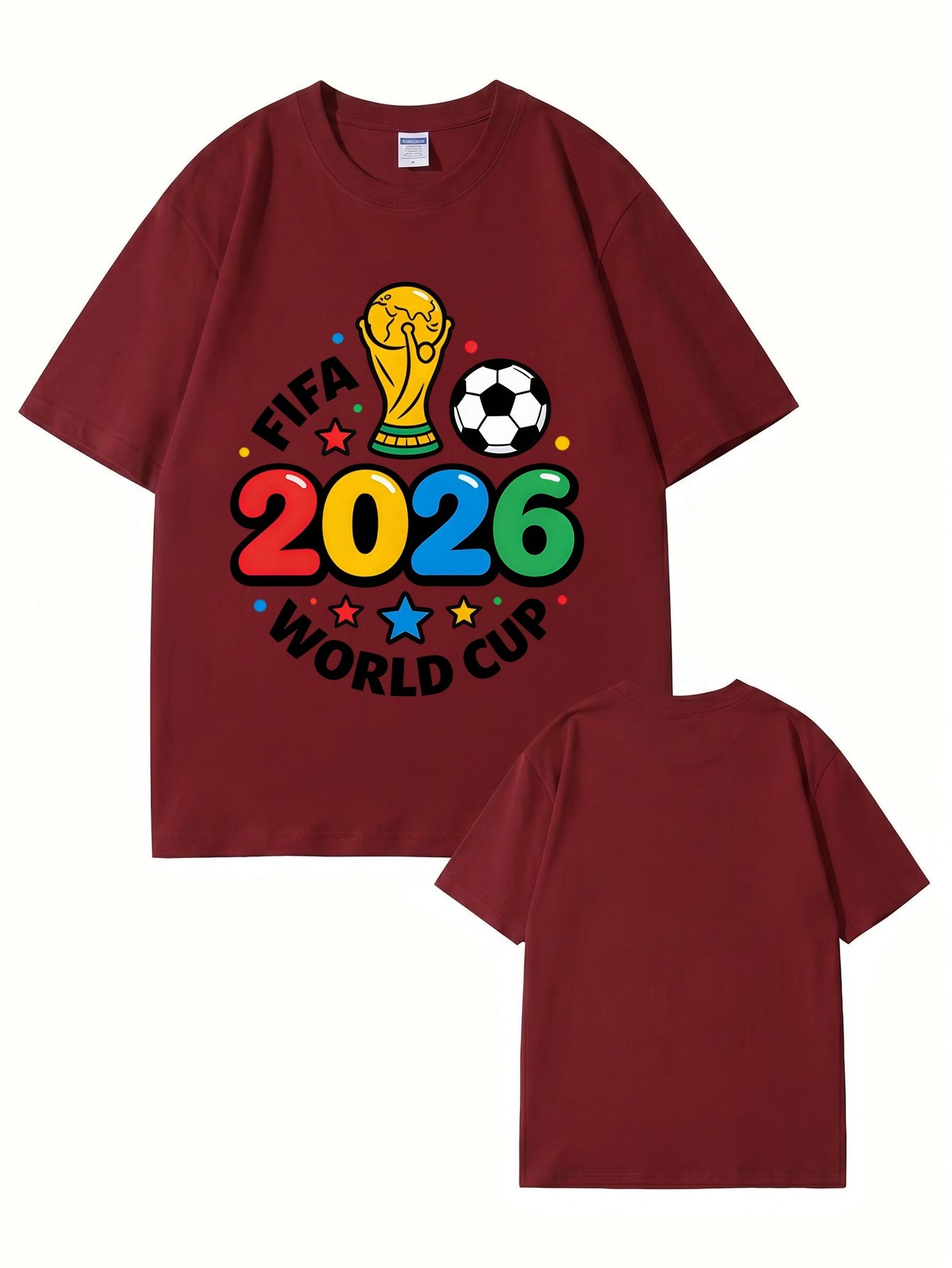 2026 FIFA World Cup Graphic T-Shirt - Soccer Fan Tournament Apparel