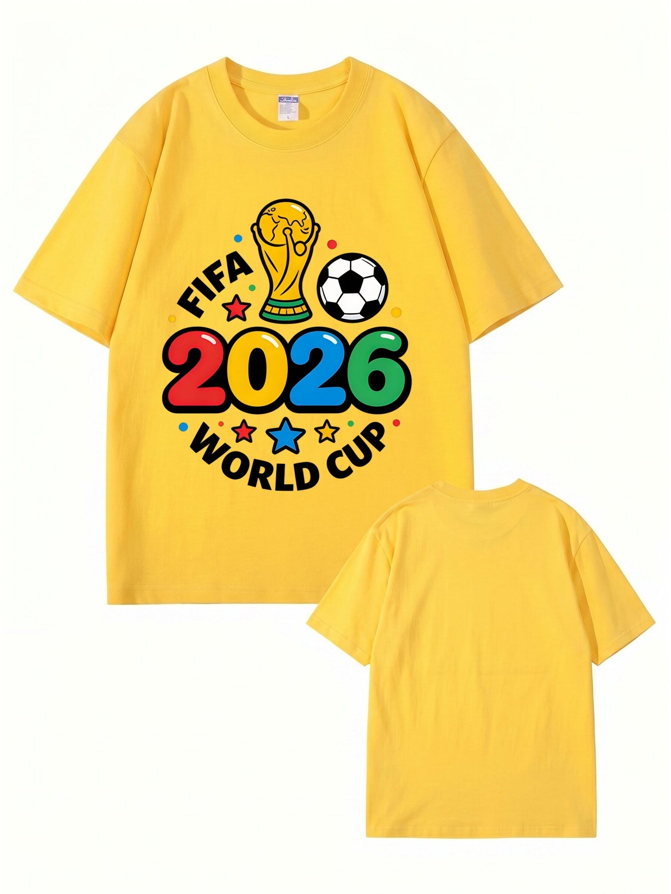 2026 FIFA World Cup Graphic T-Shirt - Soccer Fan Tournament Apparel