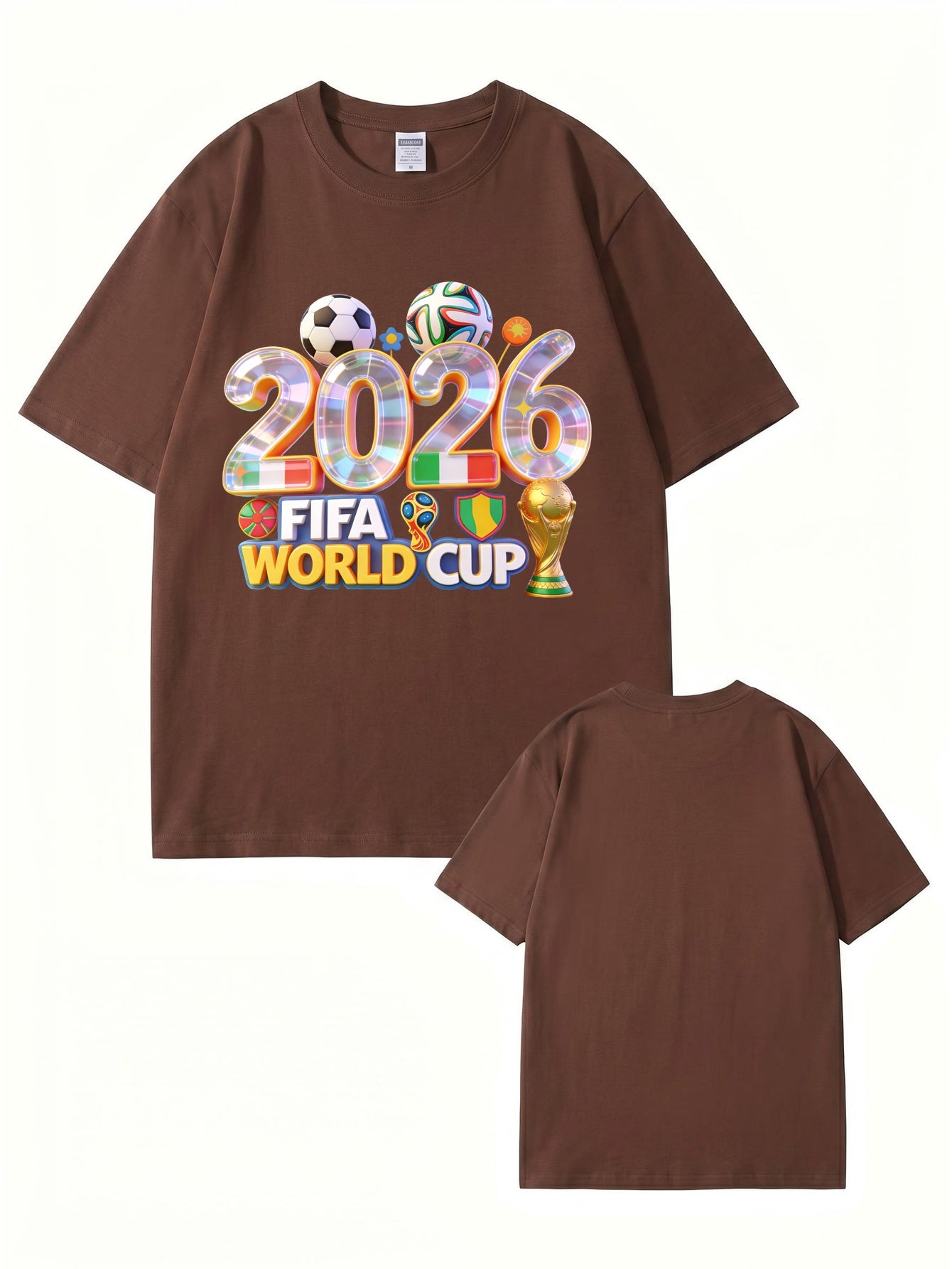 2026 FIFA World Cup Graphic T-Shirt - Premium 200GSM Cotton Tee