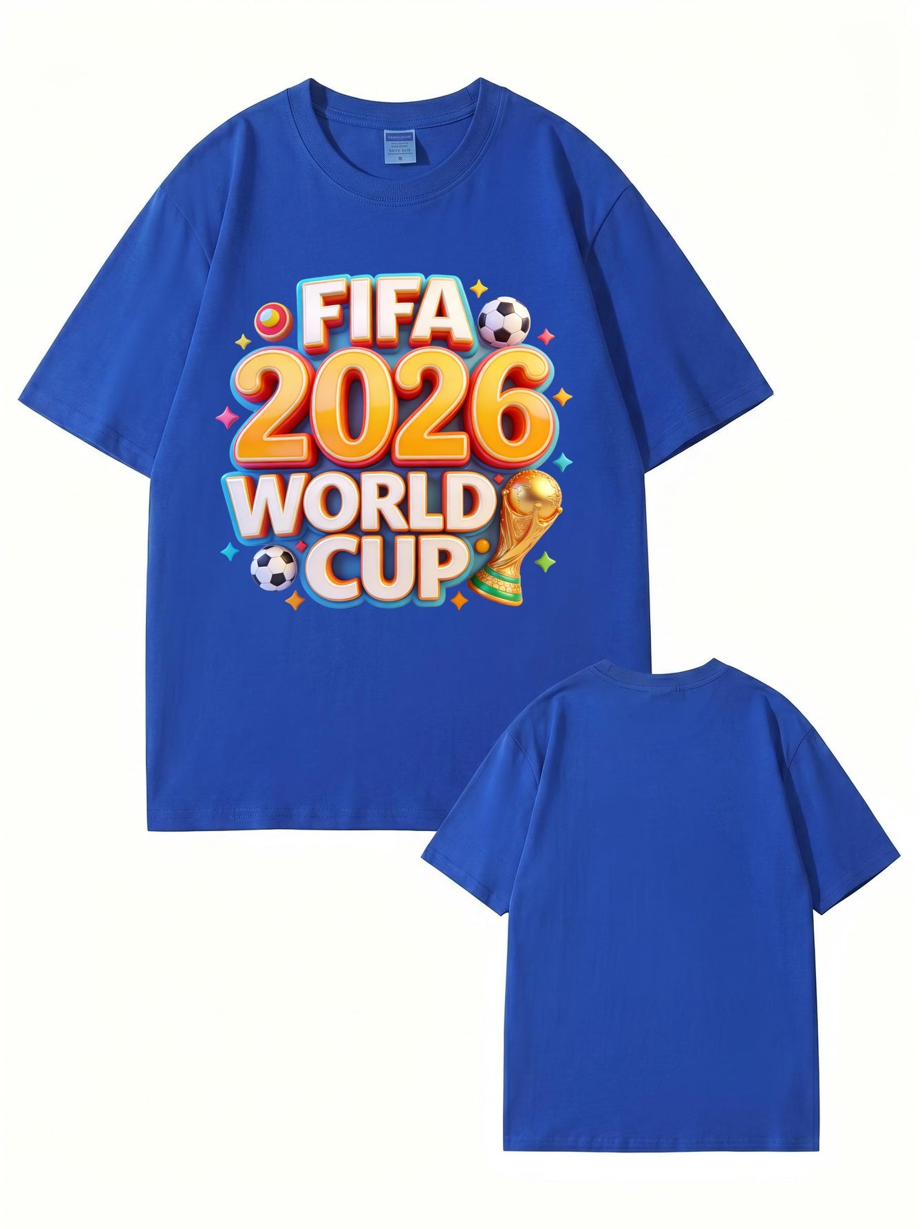FIFA 2026 World Cup Graphic T-Shirt - Premium 200GSM Cotton Tee