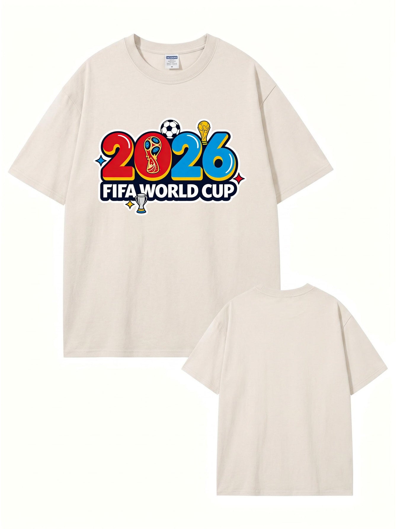 2026 FIFA World Cup Vintage Washed Graphic T-Shirt