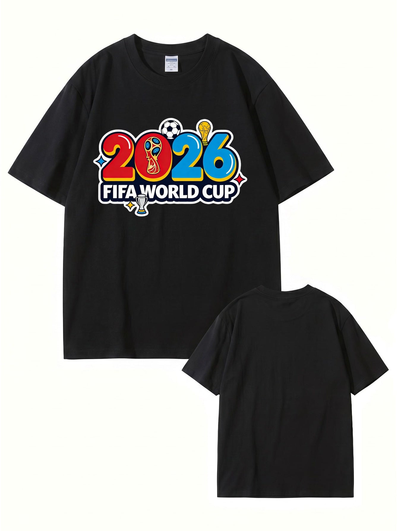 2026 FIFA World Cup Graphic T-Shirt - Premium 200gsm Cotton Tee