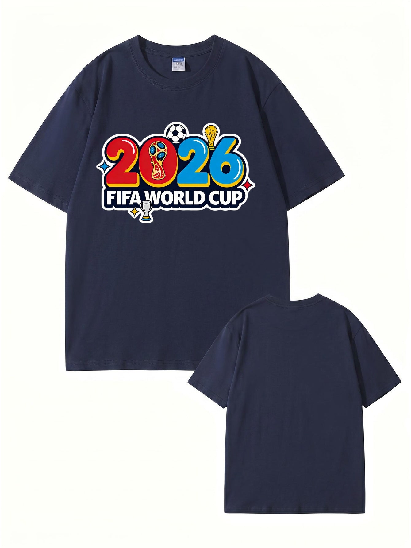 2026 FIFA World Cup Graphic T-Shirt - Premium 200gsm Cotton Tee