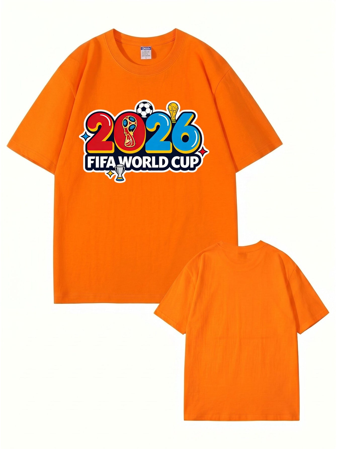 2026 FIFA World Cup Graphic T-Shirt - Premium 200gsm Cotton Tee