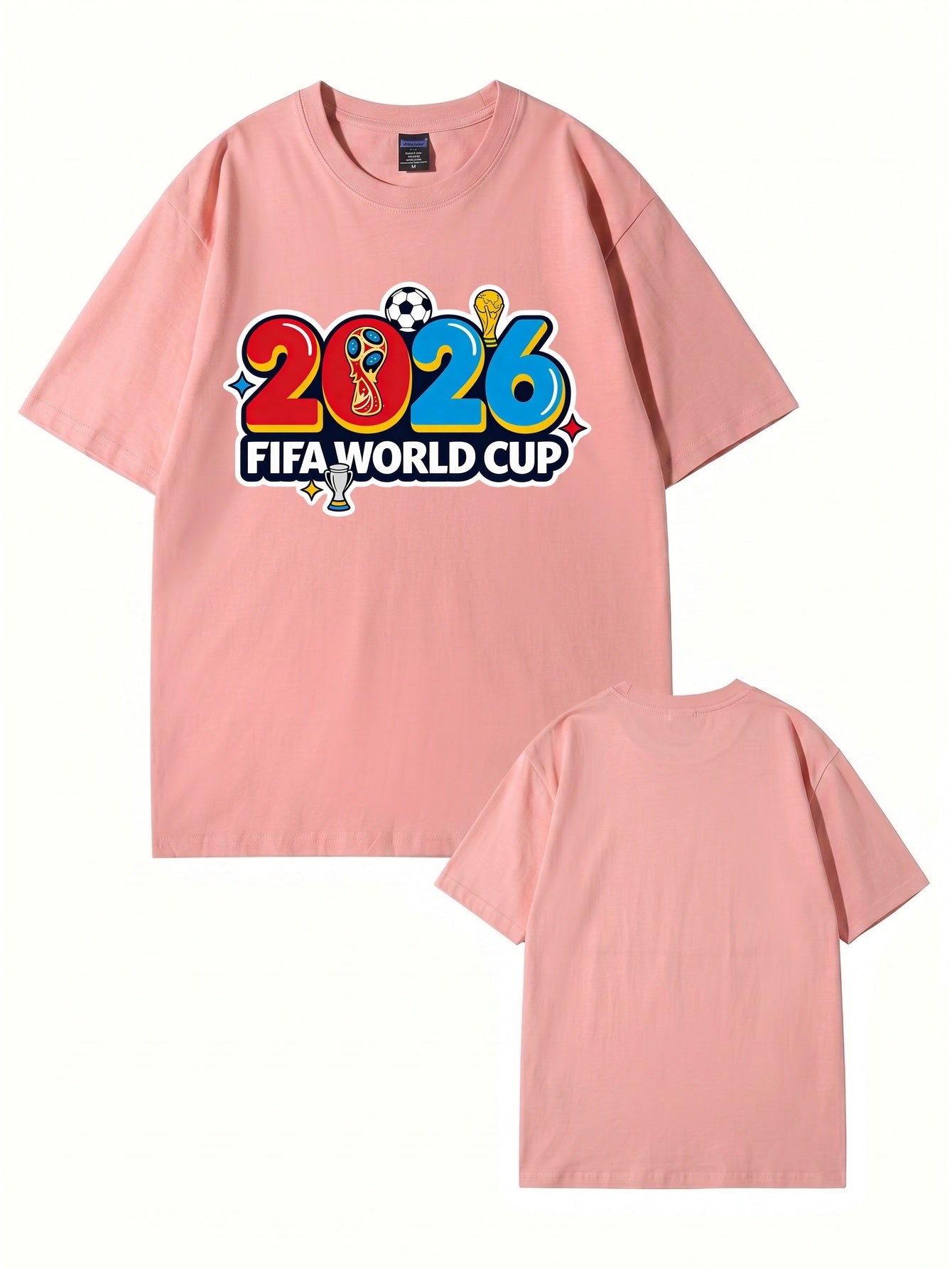 2026 FIFA World Cup Graphic T-Shirt - Premium 200gsm Cotton Tee