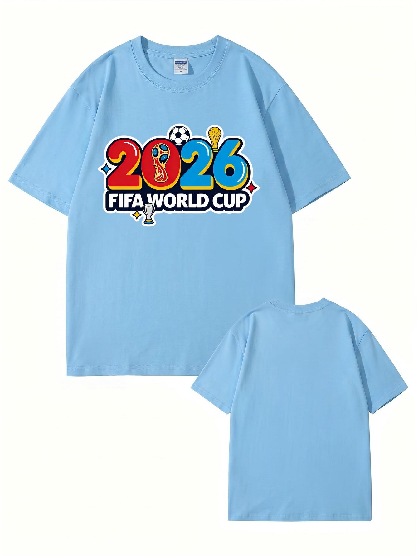 2026 FIFA World Cup Graphic T-Shirt - Premium 200gsm Cotton Tee