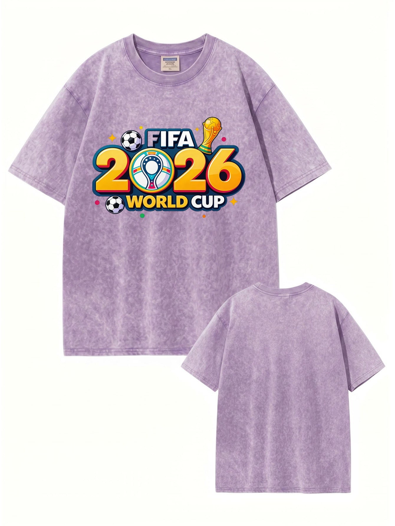 FIFA World Cup 2026 Vintage Wash Graphic T-Shirt