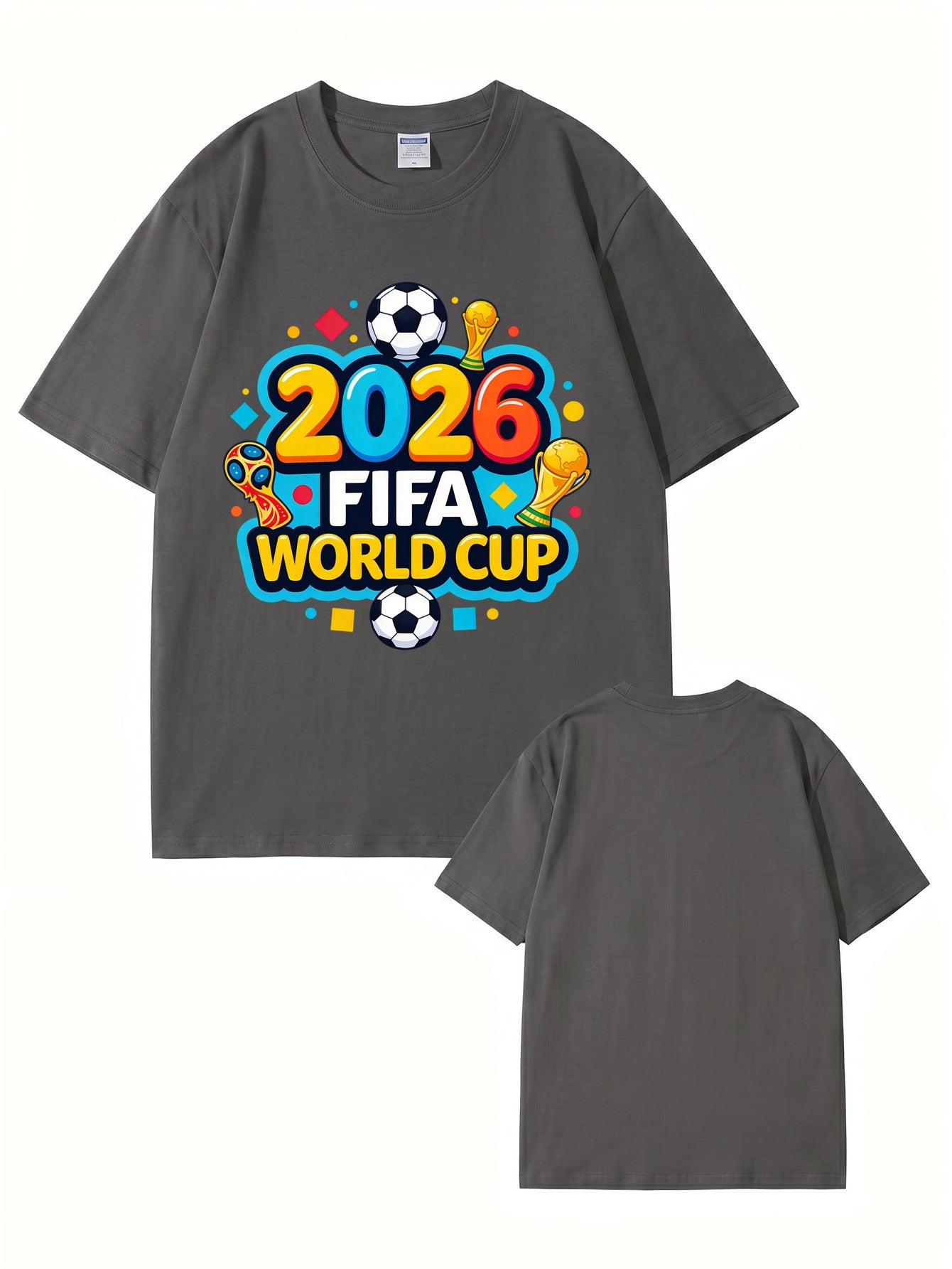 2026 FIFA World Cup Graphic T-Shirt - Soccer Fan Apparel