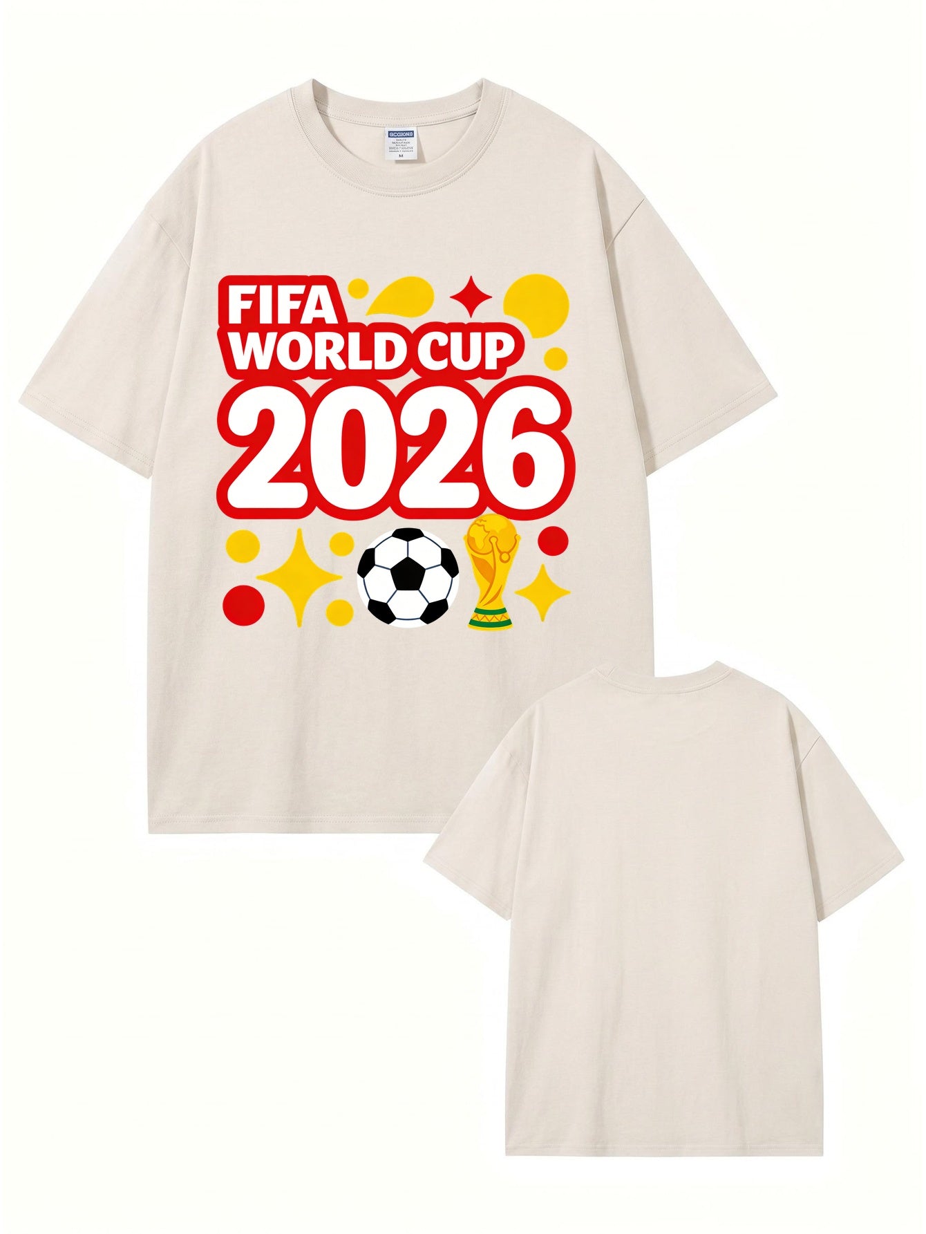 FIFA World Cup 2026 Vintage Washed Graphic T-Shirt
