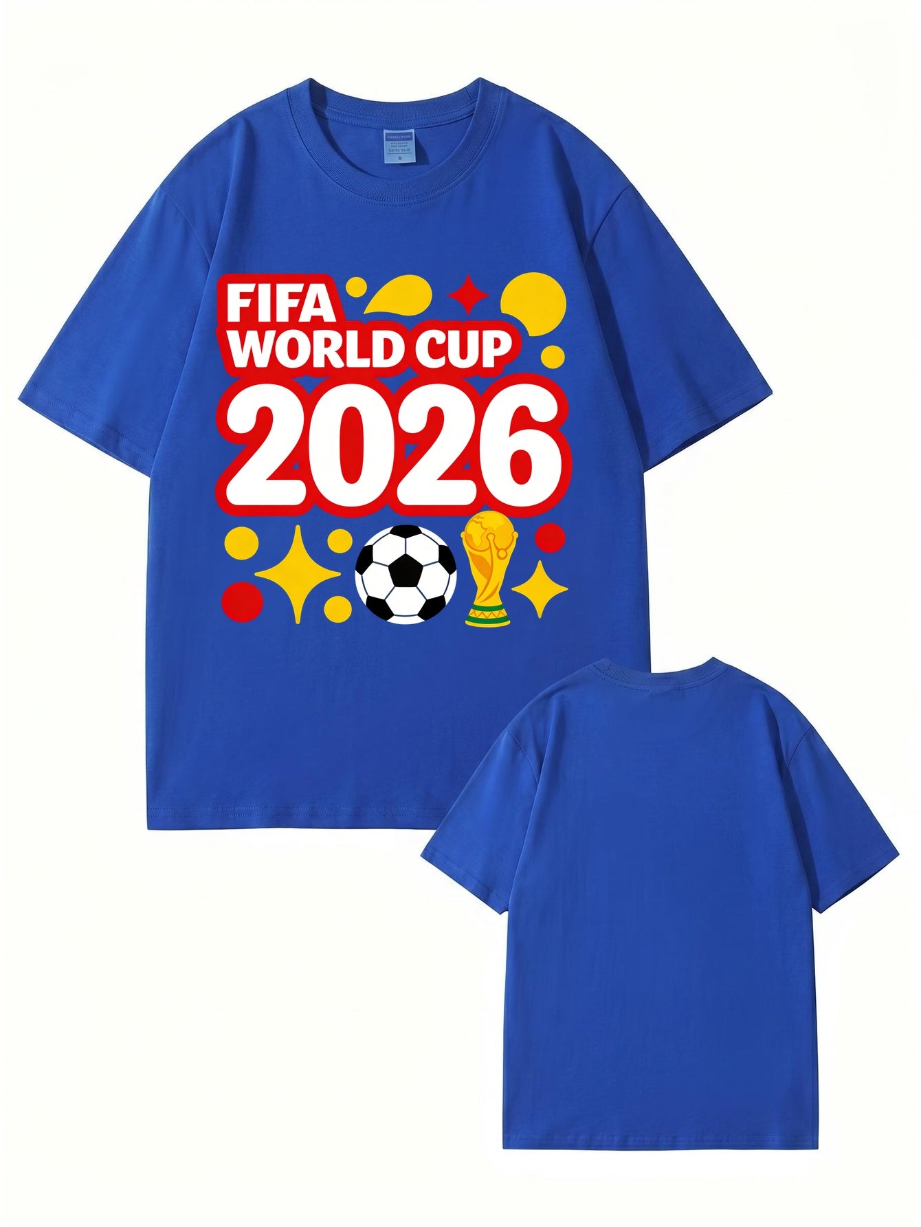 FIFA World Cup 2026 Graphic Print T-Shirt - Premium 200gsm Cotton Tee