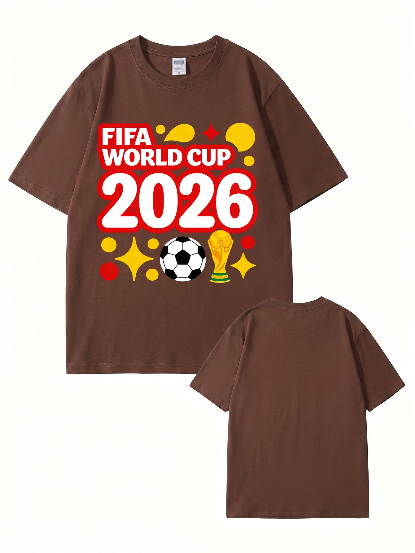 FIFA World Cup 2026 Graphic Print T-Shirt - Premium 200gsm Cotton Tee