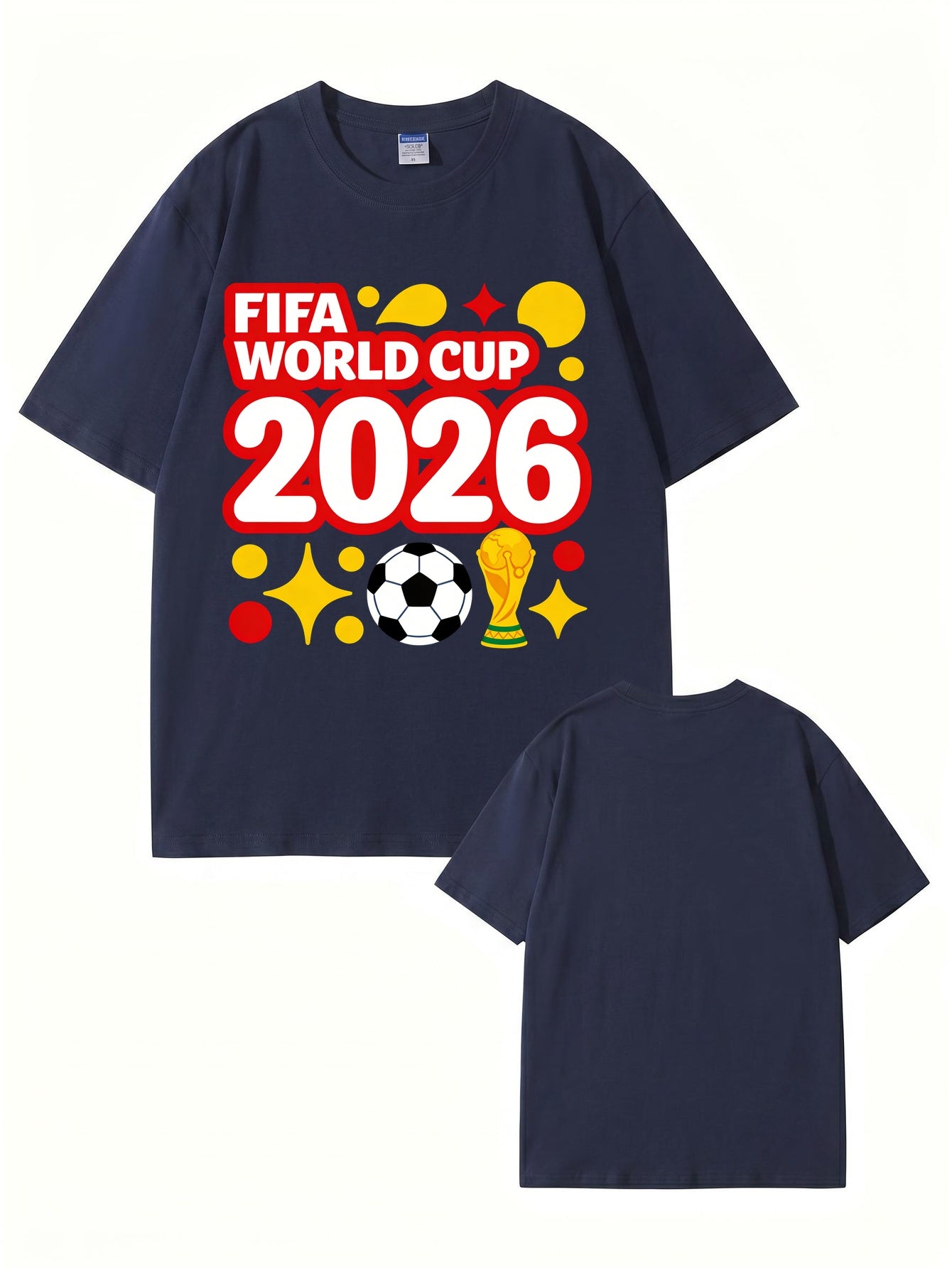 FIFA World Cup 2026 Graphic Print T-Shirt - Premium 200gsm Cotton Tee