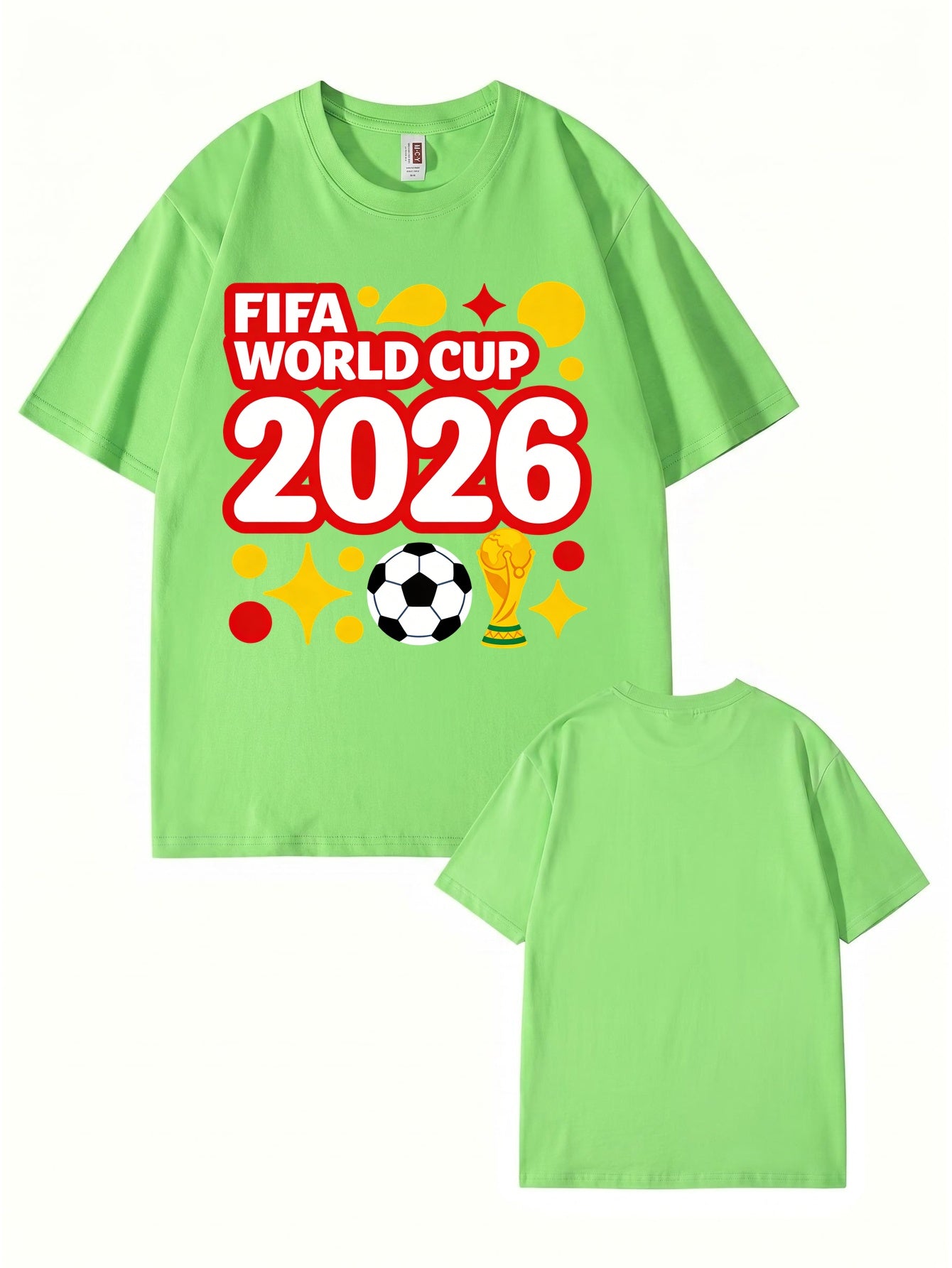 FIFA World Cup 2026 Graphic Print T-Shirt - Premium 200gsm Cotton Tee