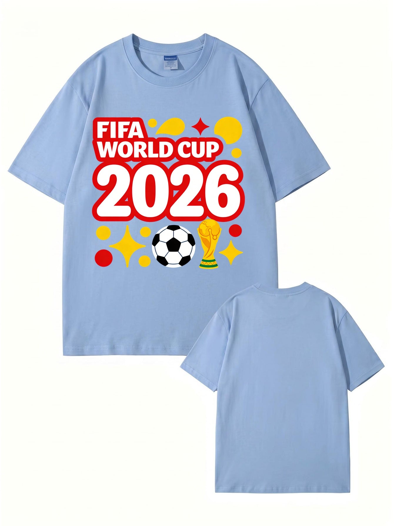 FIFA World Cup 2026 Graphic Print T-Shirt - Premium 200gsm Cotton Tee
