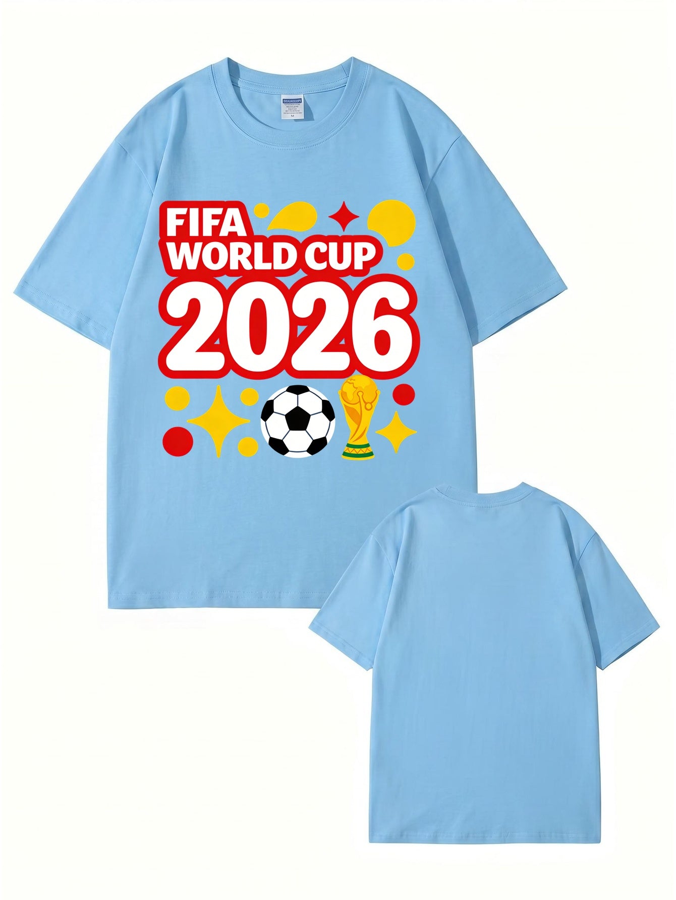 FIFA World Cup 2026 Graphic Print T-Shirt - Premium 200gsm Cotton Tee