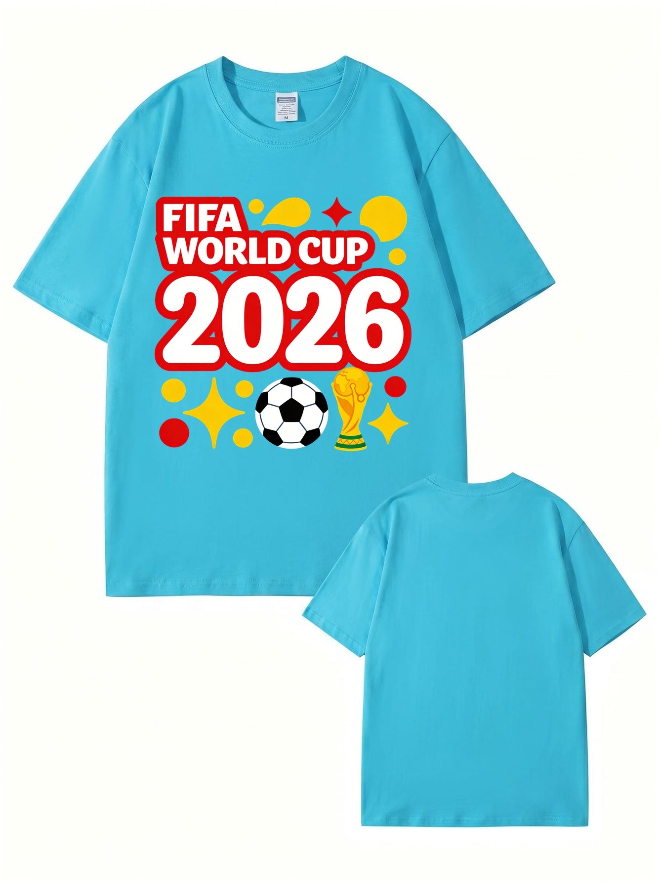 FIFA World Cup 2026 Graphic Print T-Shirt - Premium 200gsm Cotton Tee