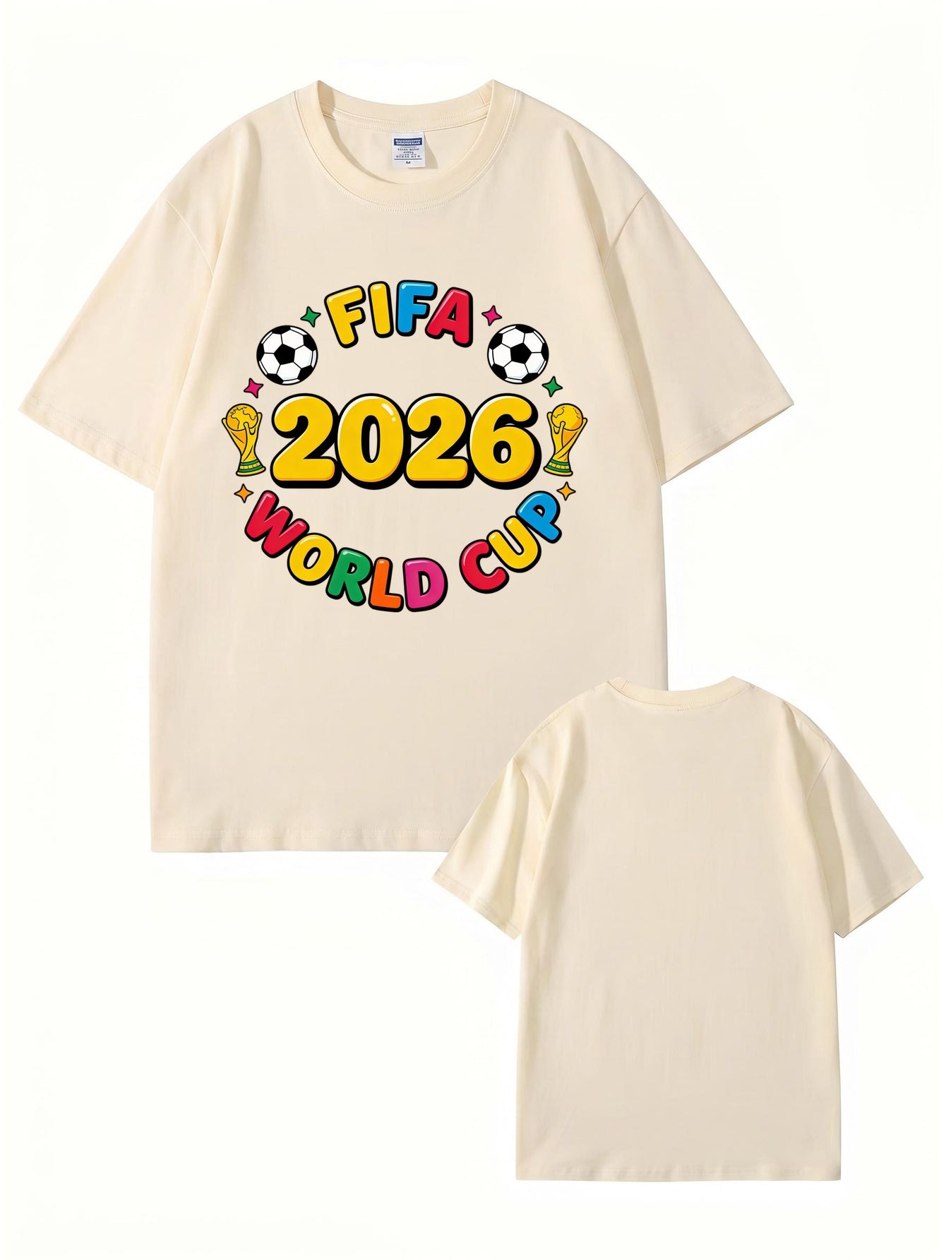 2026 FIFA World Cup Graphic T-Shirt - Official Event Souvenir Tee