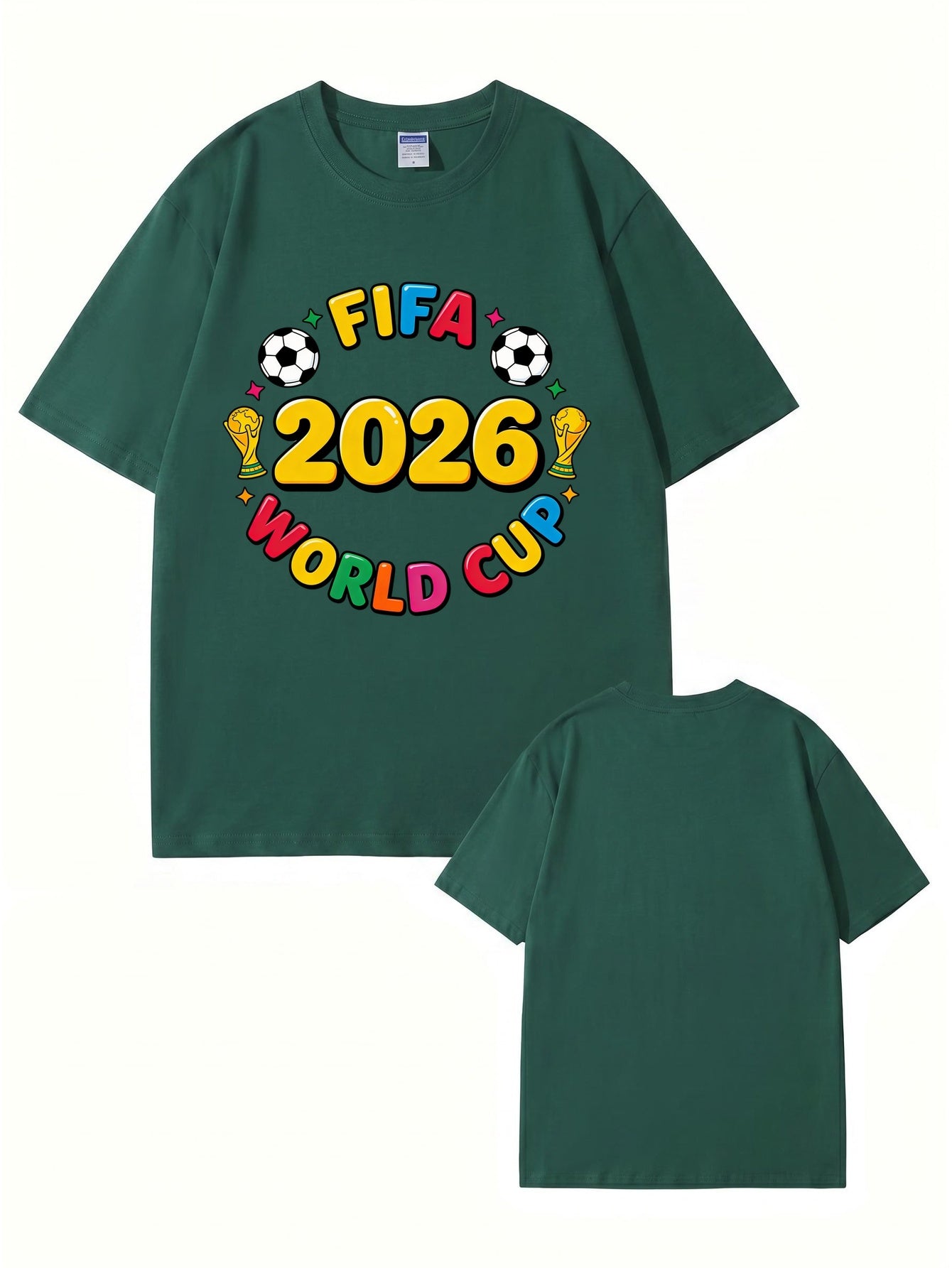 2026 FIFA World Cup Graphic T-Shirt - Official Event Souvenir Tee