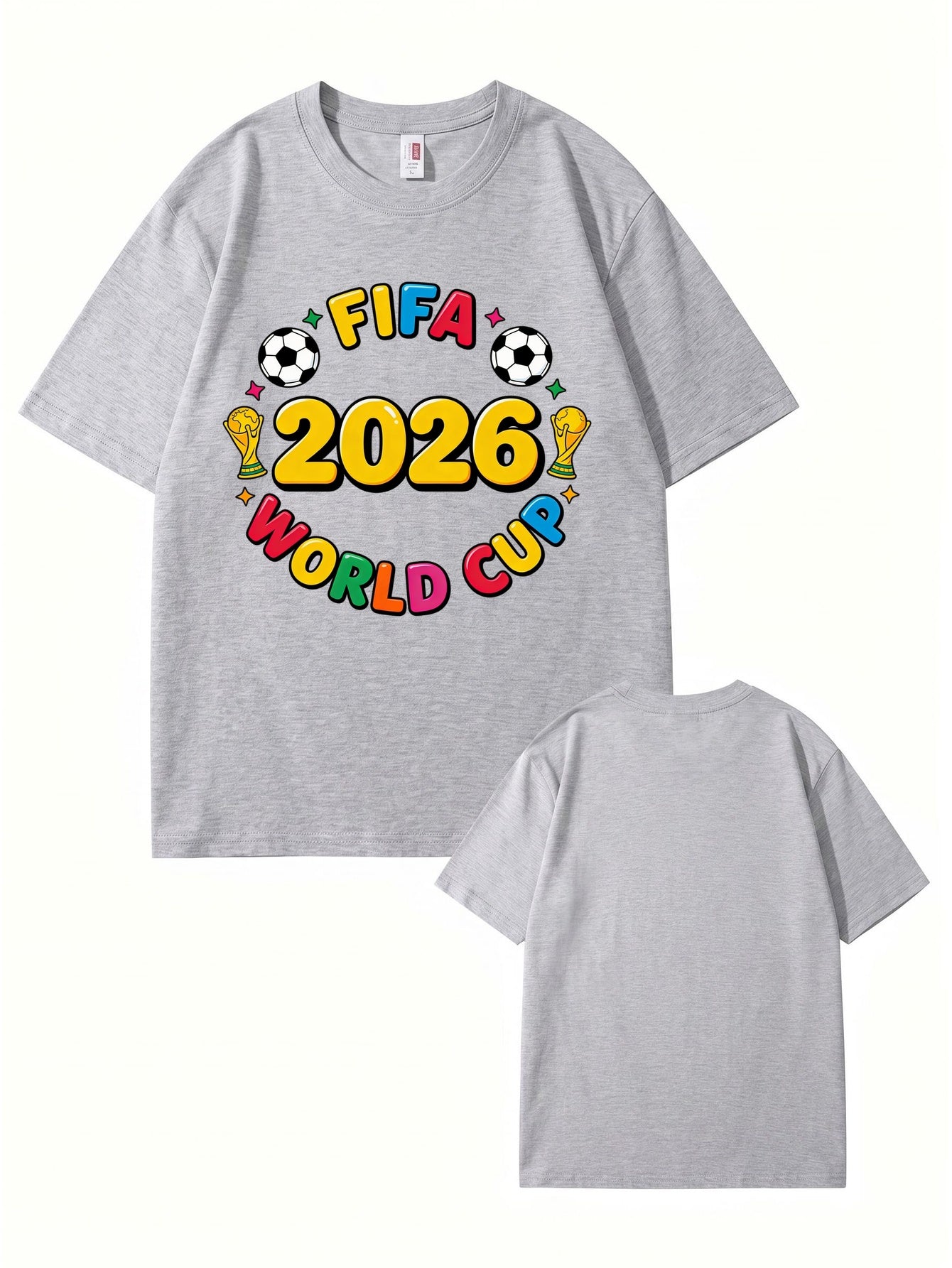 2026 FIFA World Cup Graphic T-Shirt - Official Event Souvenir Tee