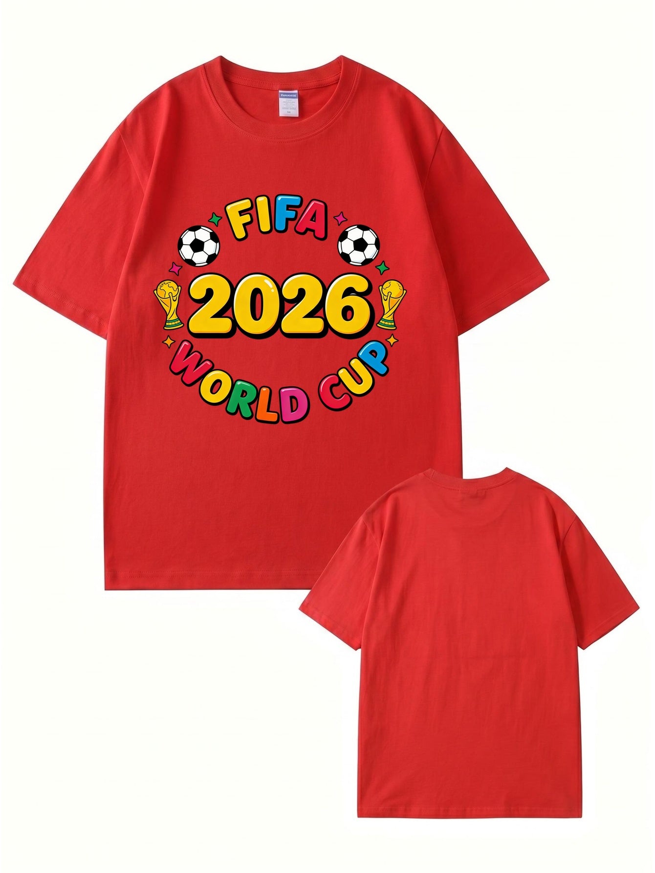 2026 FIFA World Cup Graphic T-Shirt - Official Event Souvenir Tee
