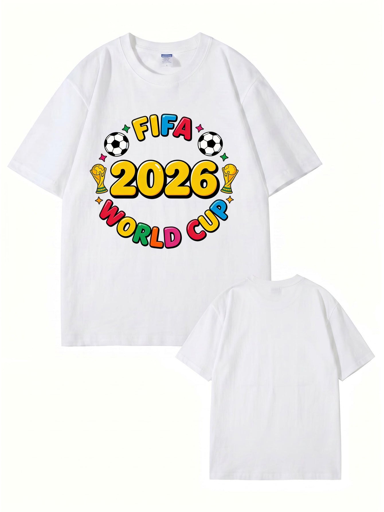2026 FIFA World Cup Graphic T-Shirt - Official Event Souvenir Tee